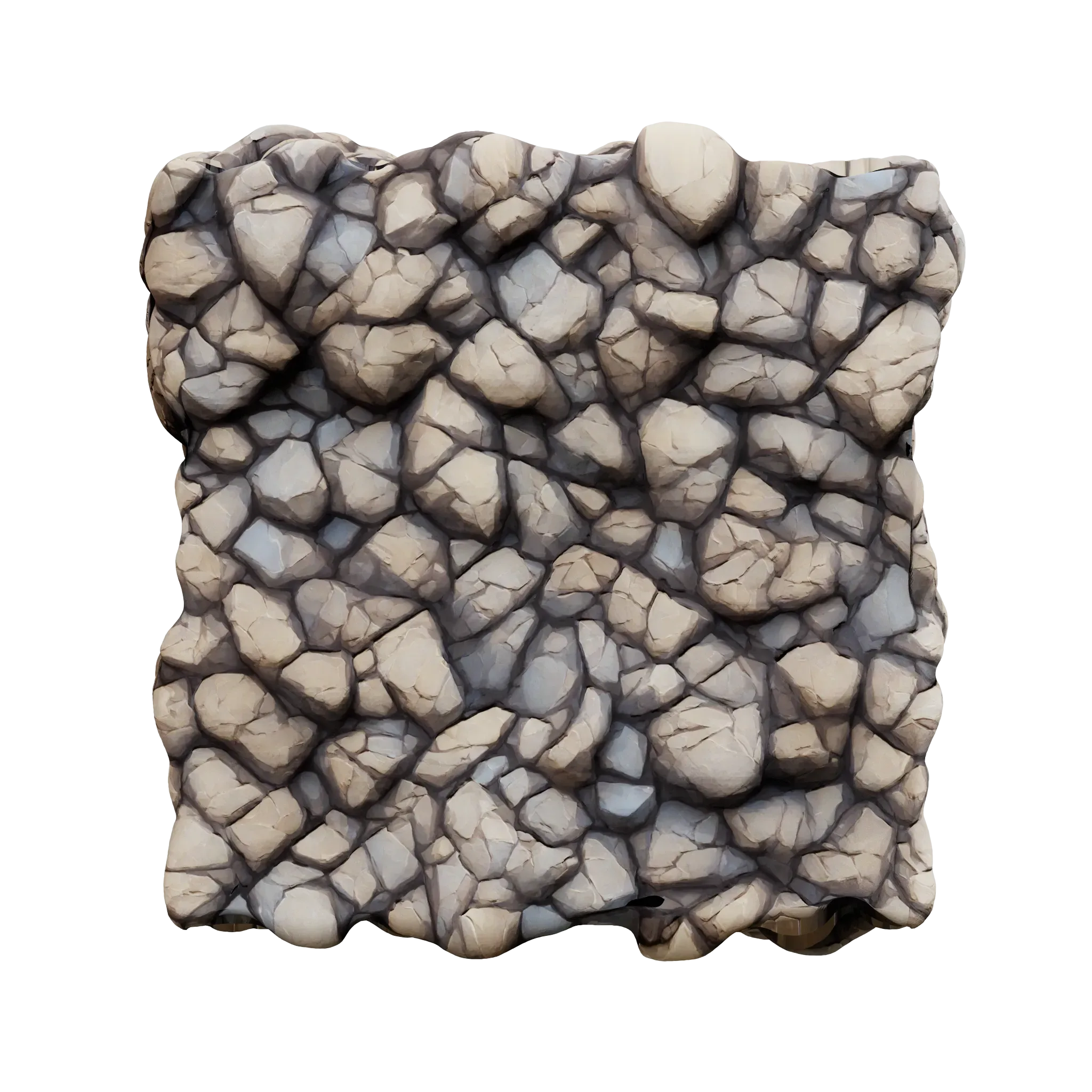 Stylized Rock v1 Seamless Texture