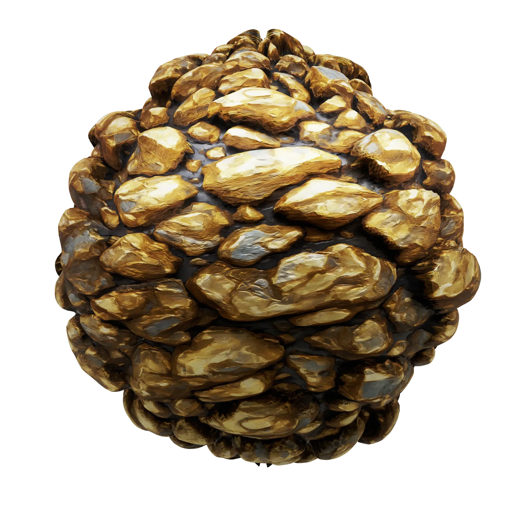 Stylized Gold v1 Seamless Texture