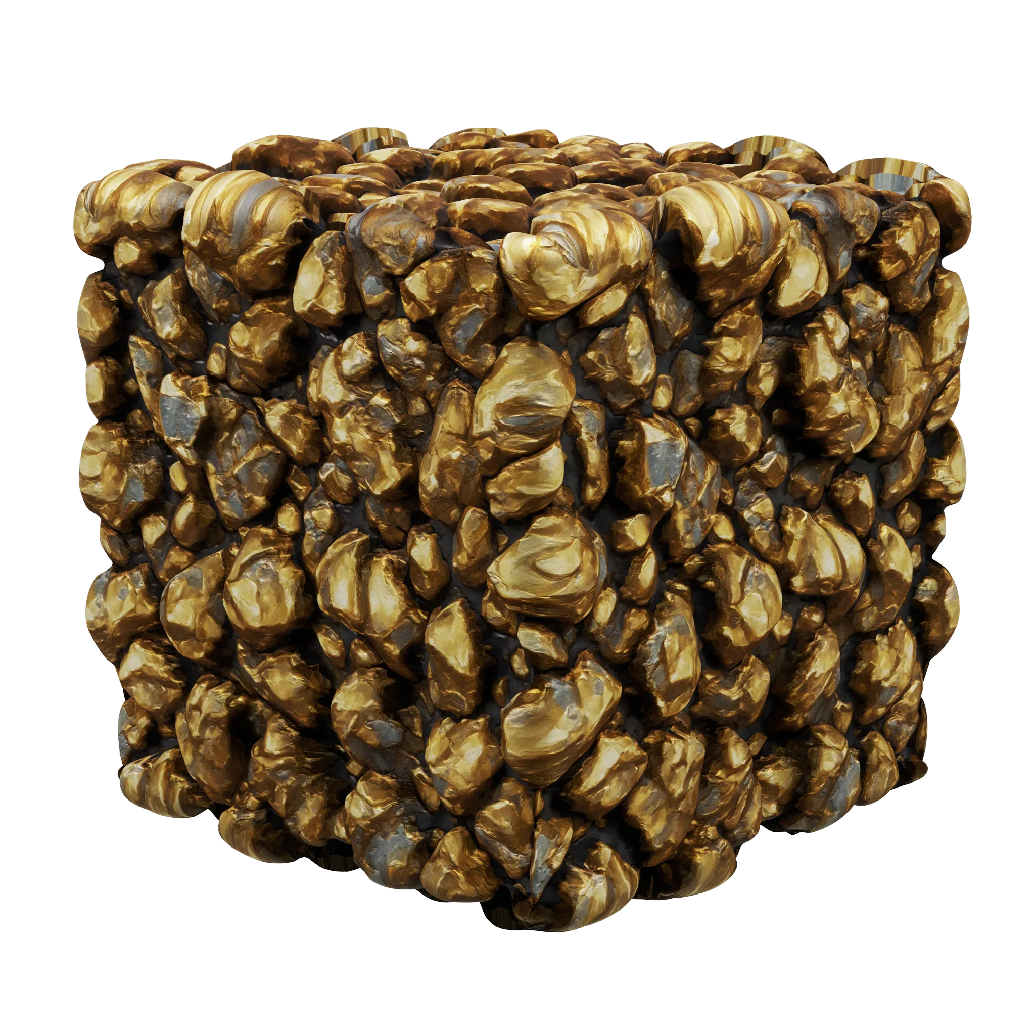 Stylized Gold v1 Seamless Texture