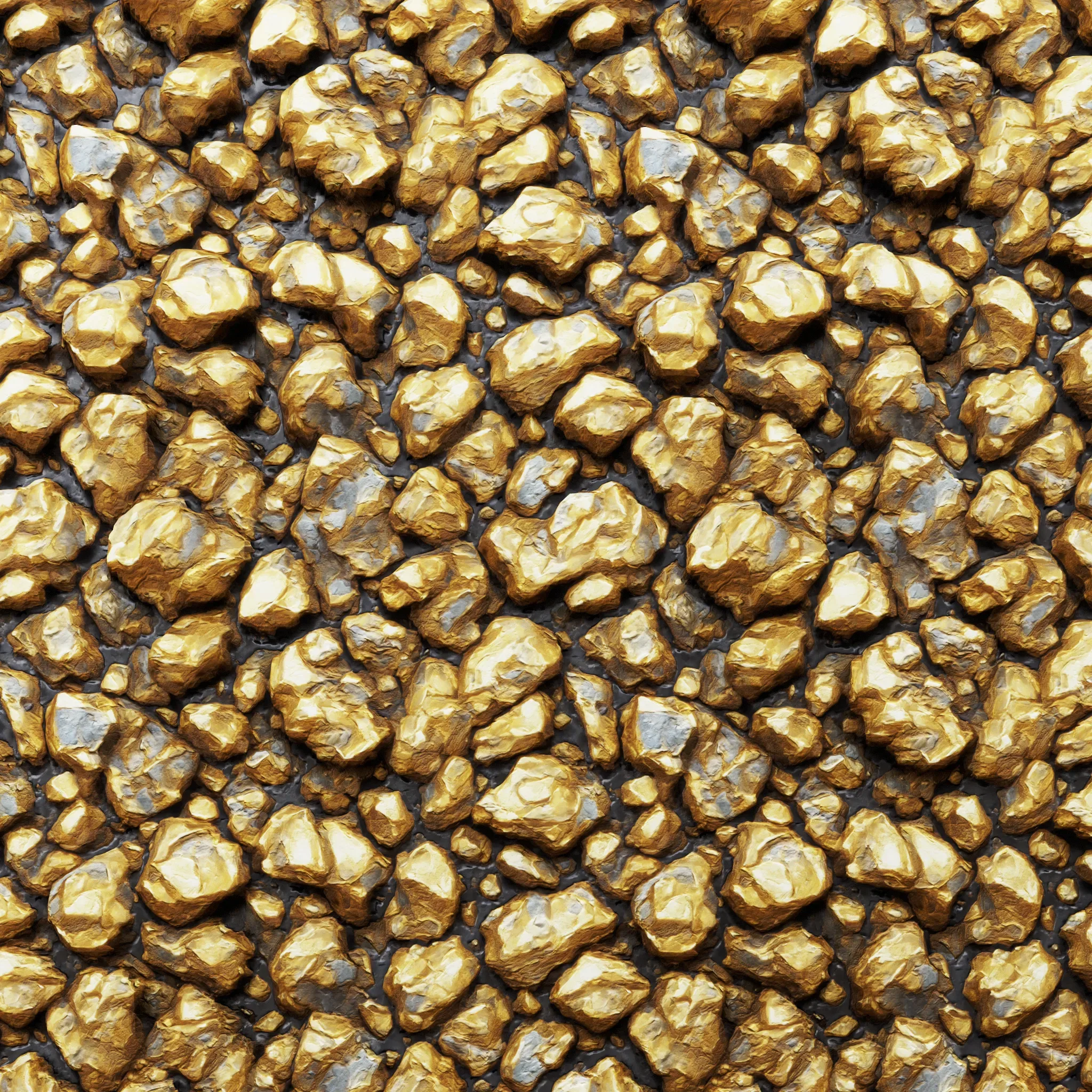 Stylized Gold v1 Seamless Texture