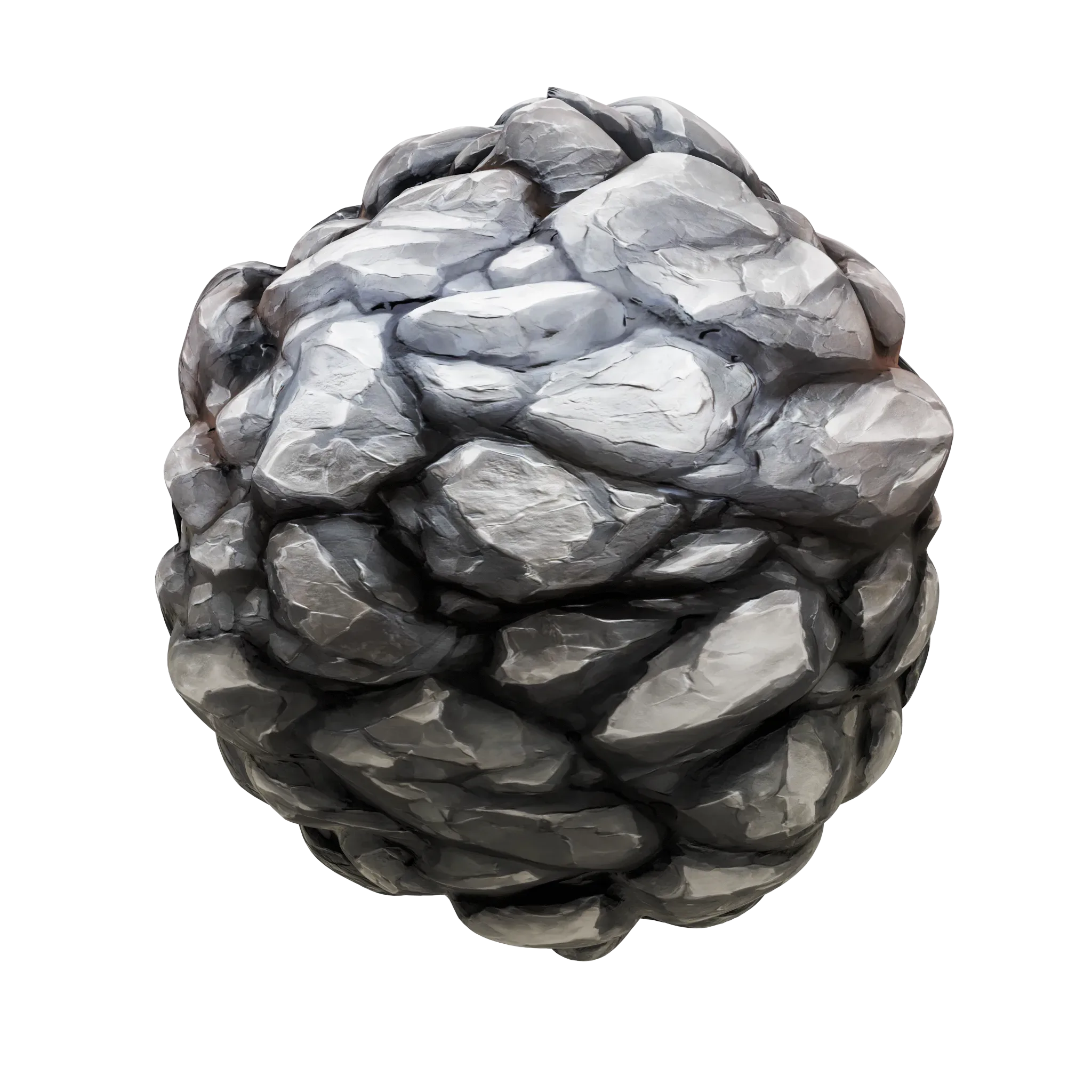 Stylized Silver v2 Seamless Texture