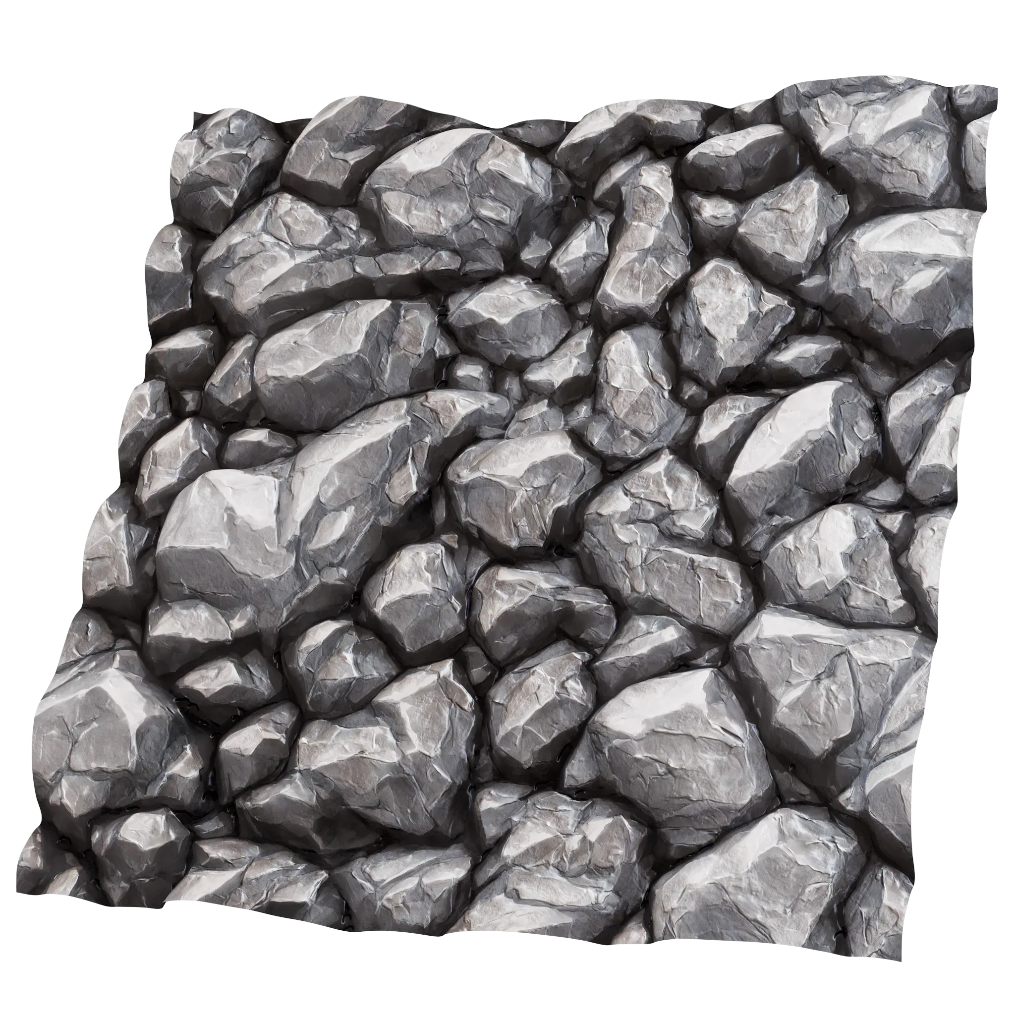 Stylized Silver v2 Seamless Texture