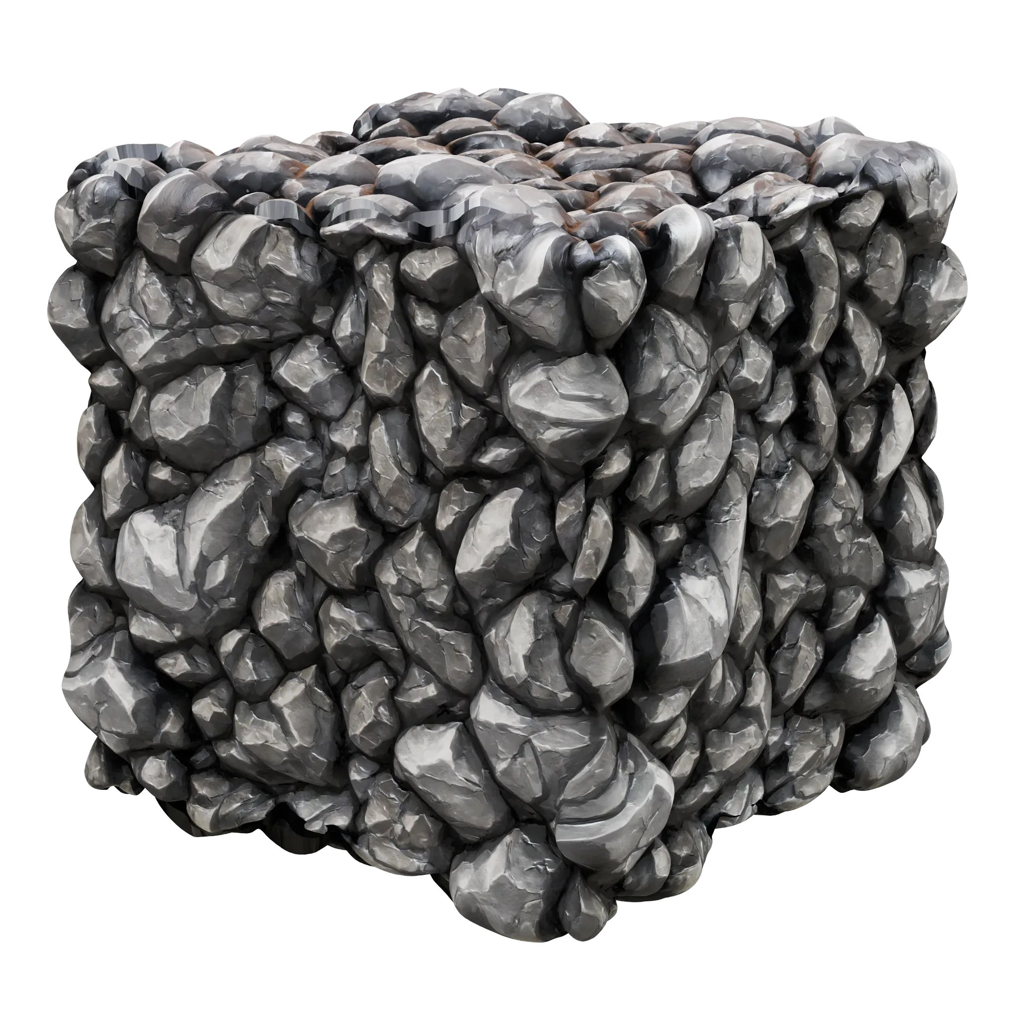 Stylized Silver v2 Seamless Texture