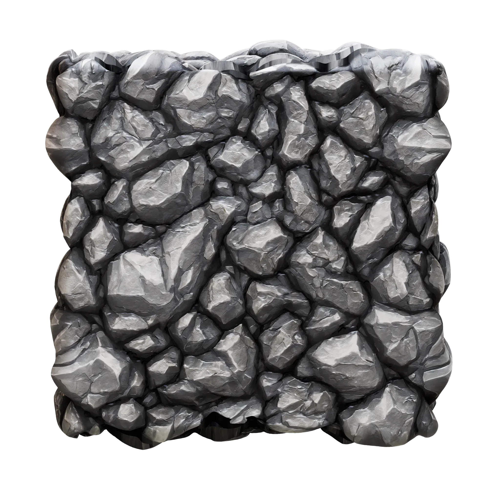 Stylized Silver v2 Seamless Texture