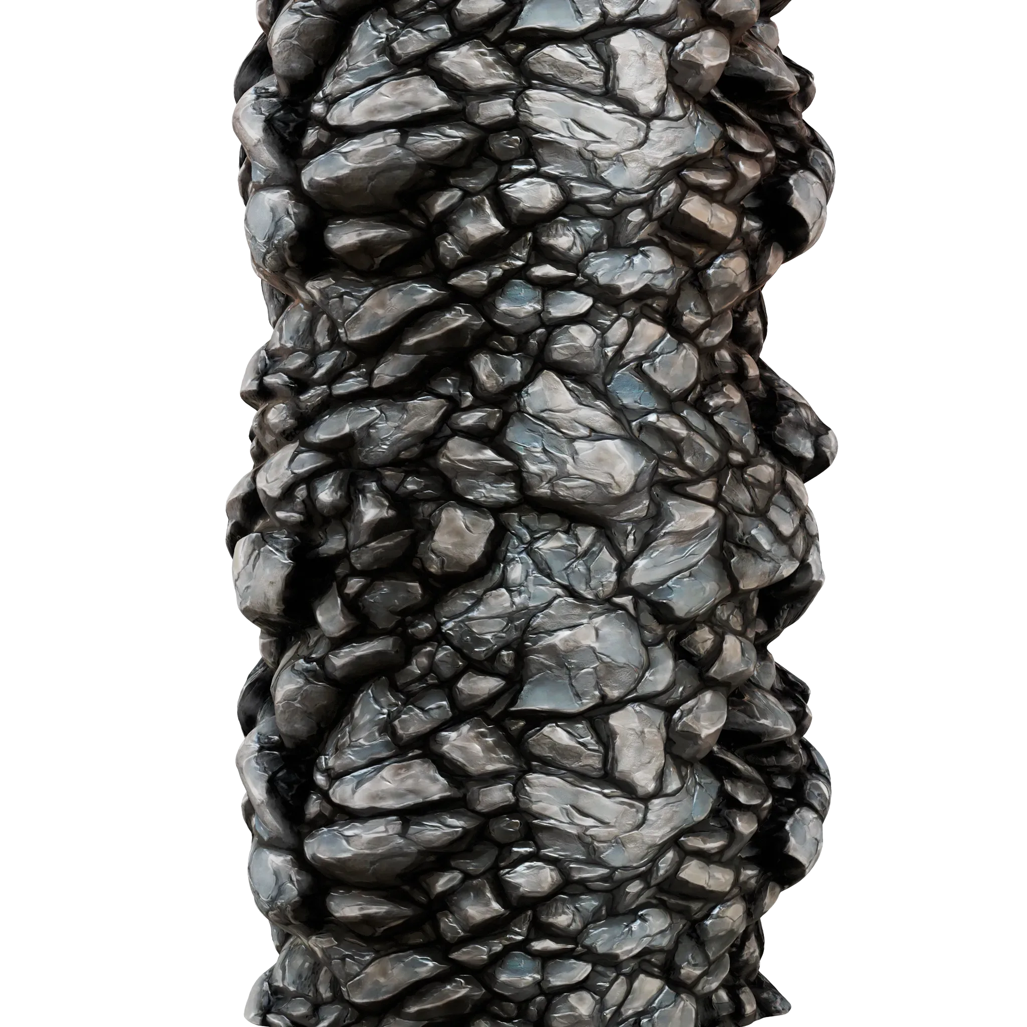 Stylized Silver v1 Seamless Texture