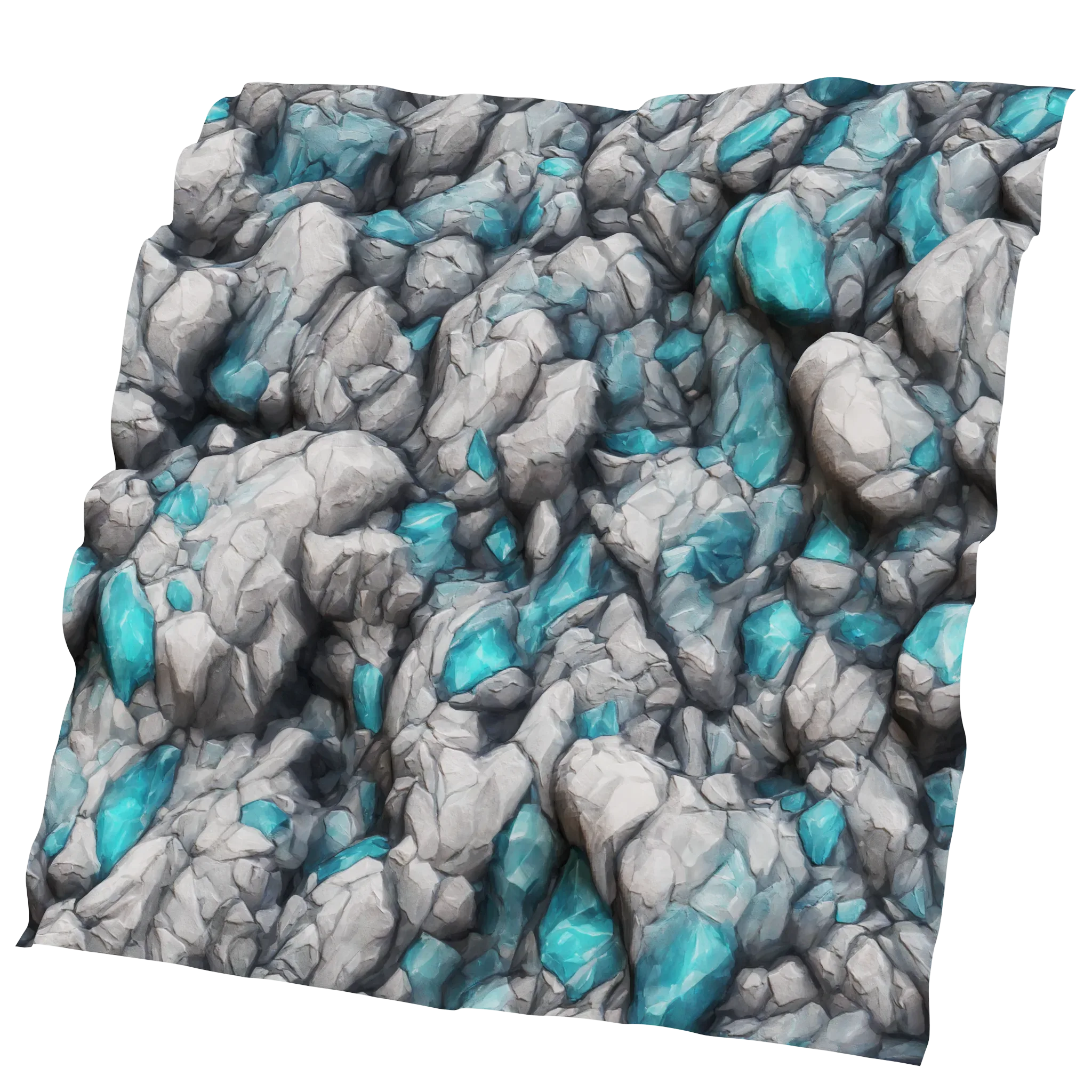 Stylized Minerals v2 Seamless Texture