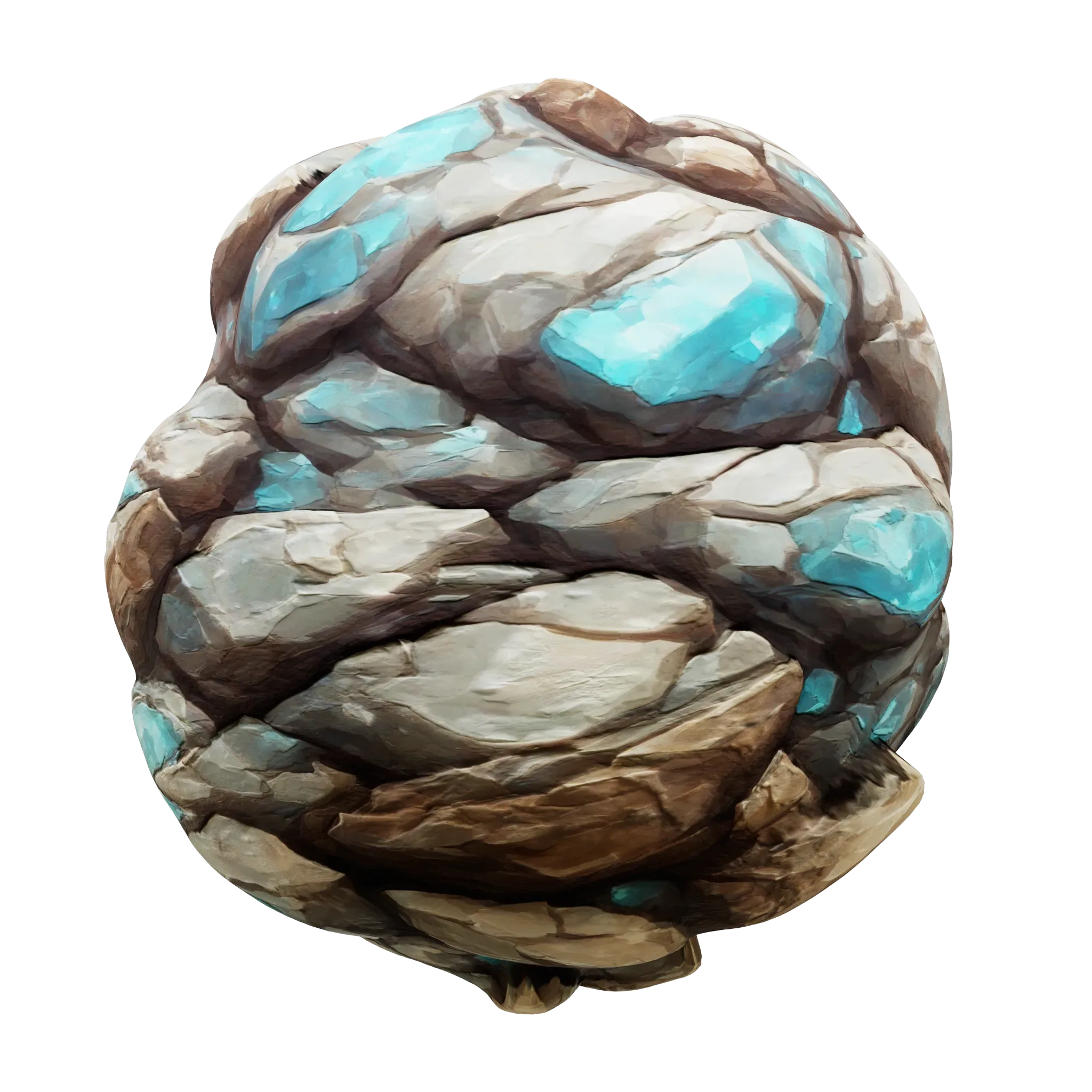 Stylized Minerals v1 Seamless Texture