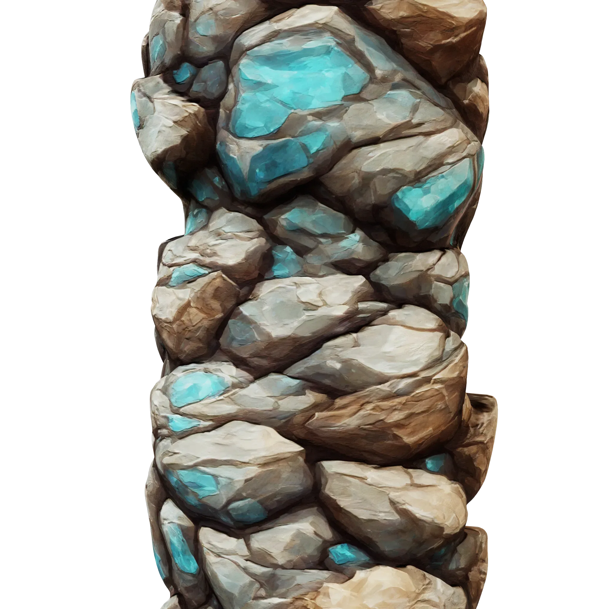 Stylized Minerals v1 Seamless Texture