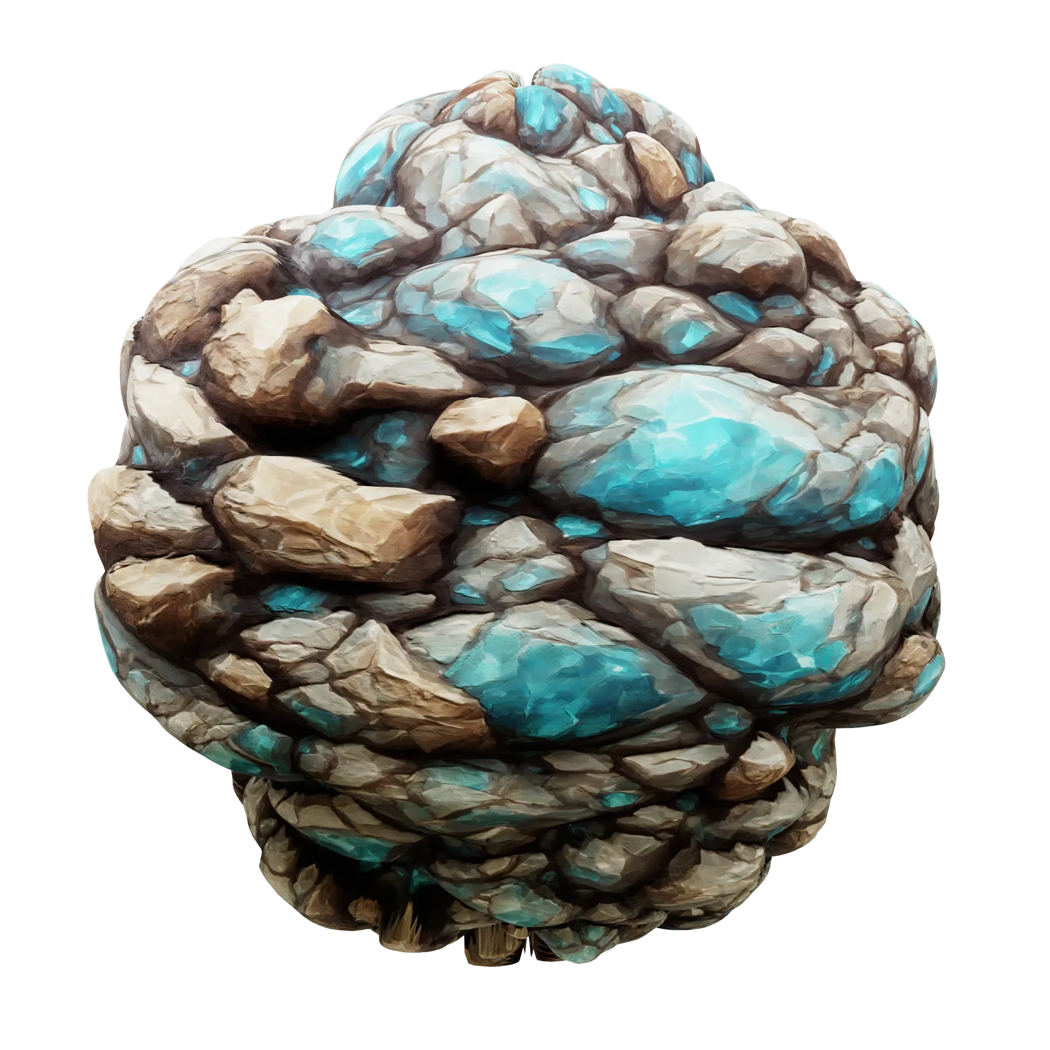 Stylized Minerals v1 Seamless Texture