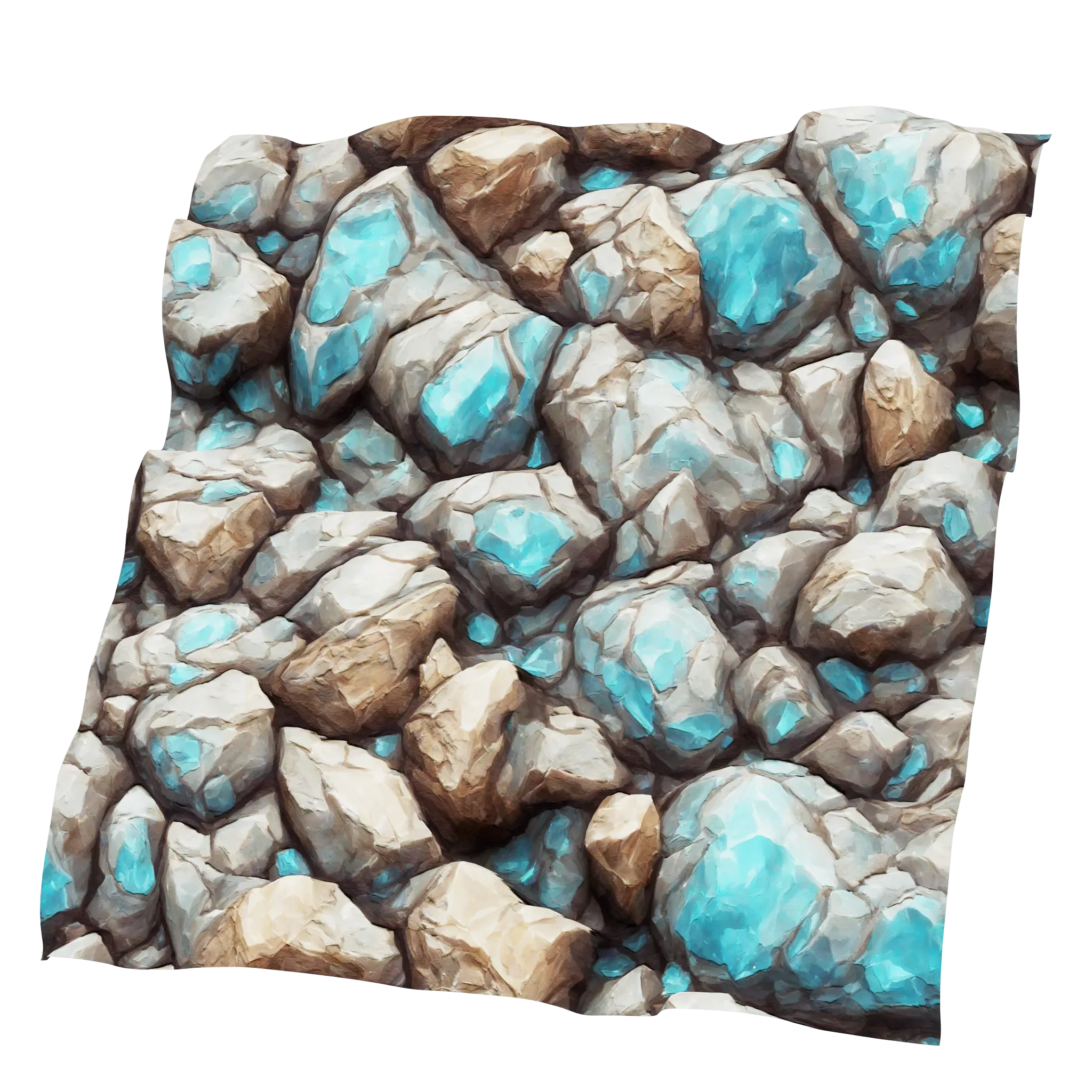 Stylized Minerals v1 Seamless Texture