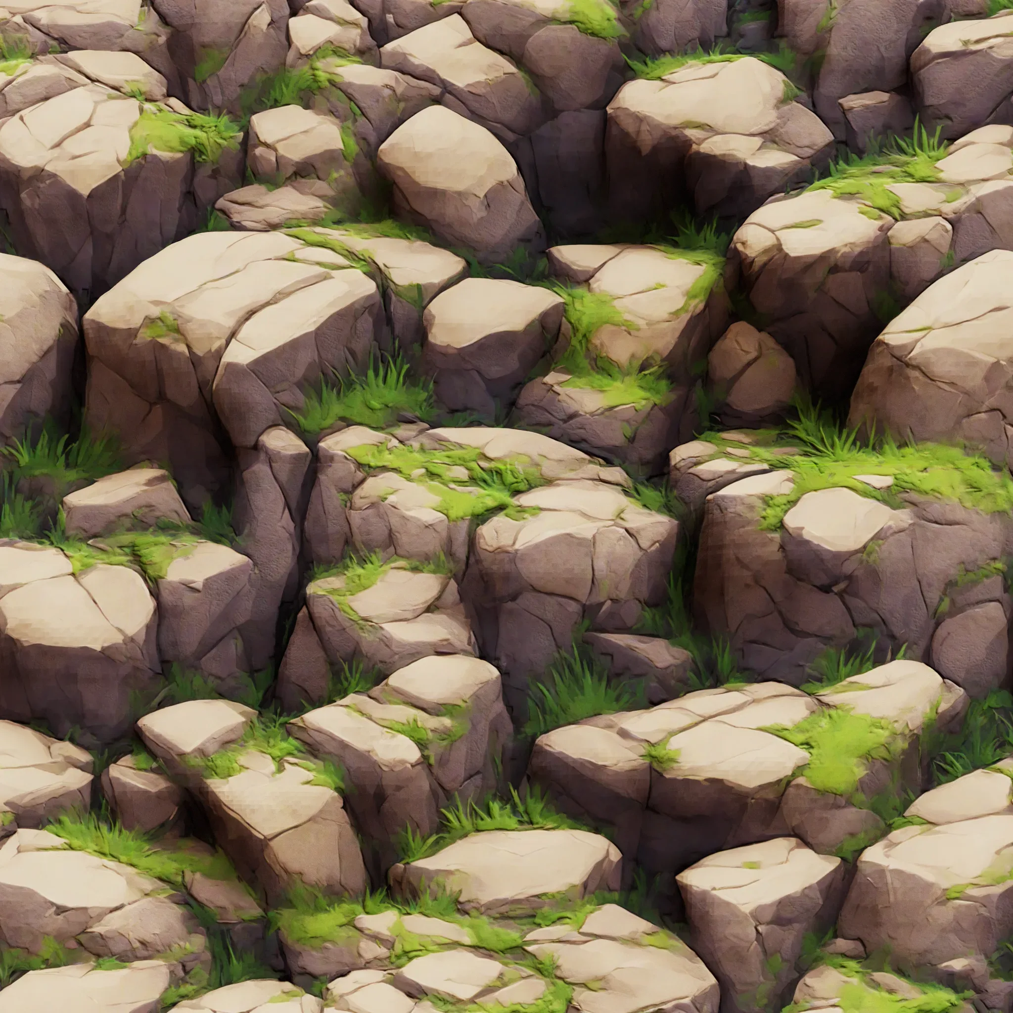 Stylized Stone Seamless Texture