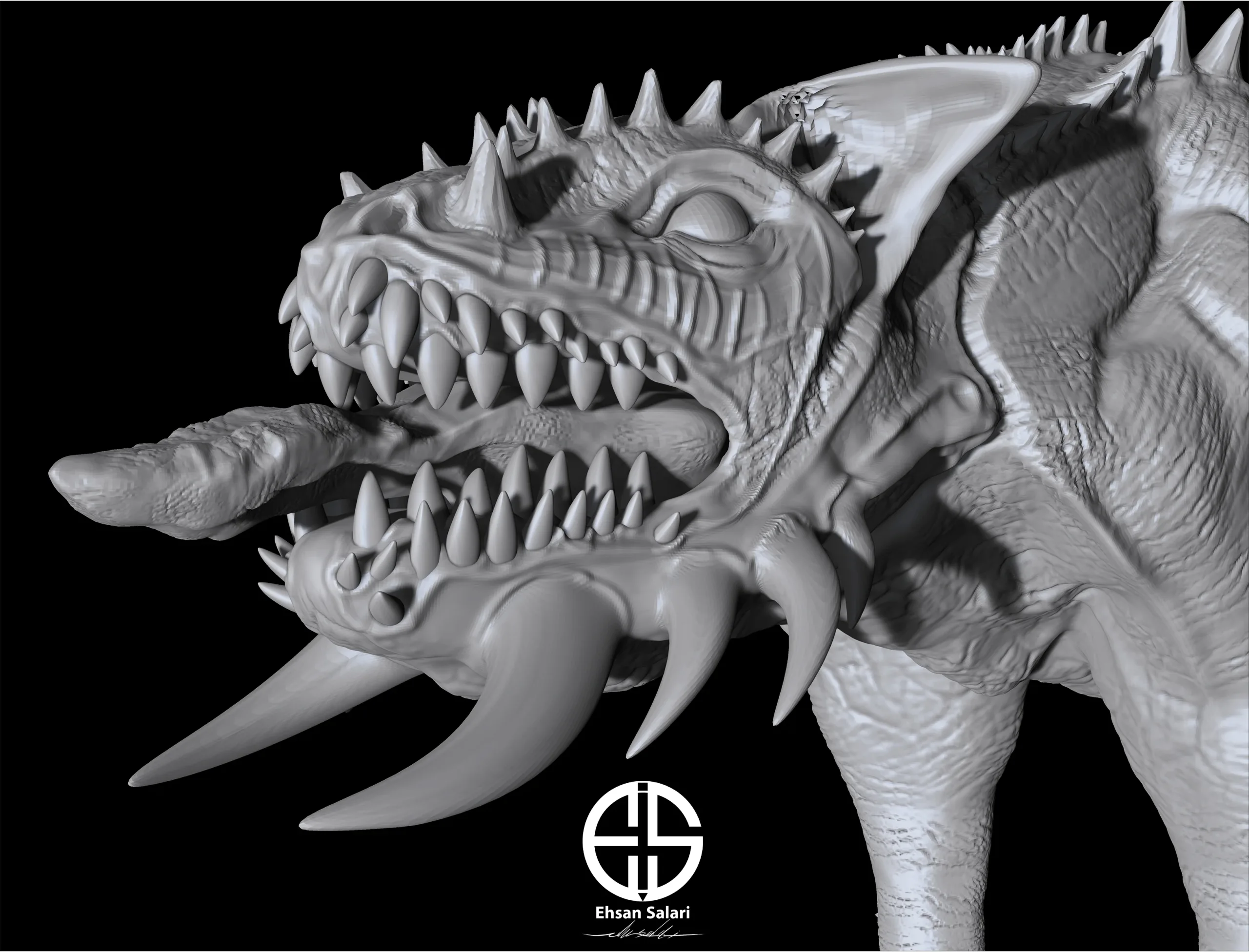 Creature Model Ready - ZBrush Animal Anatomy - Dog