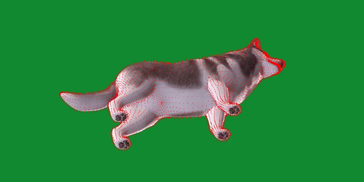 Alaskan Malamute Husky Dog