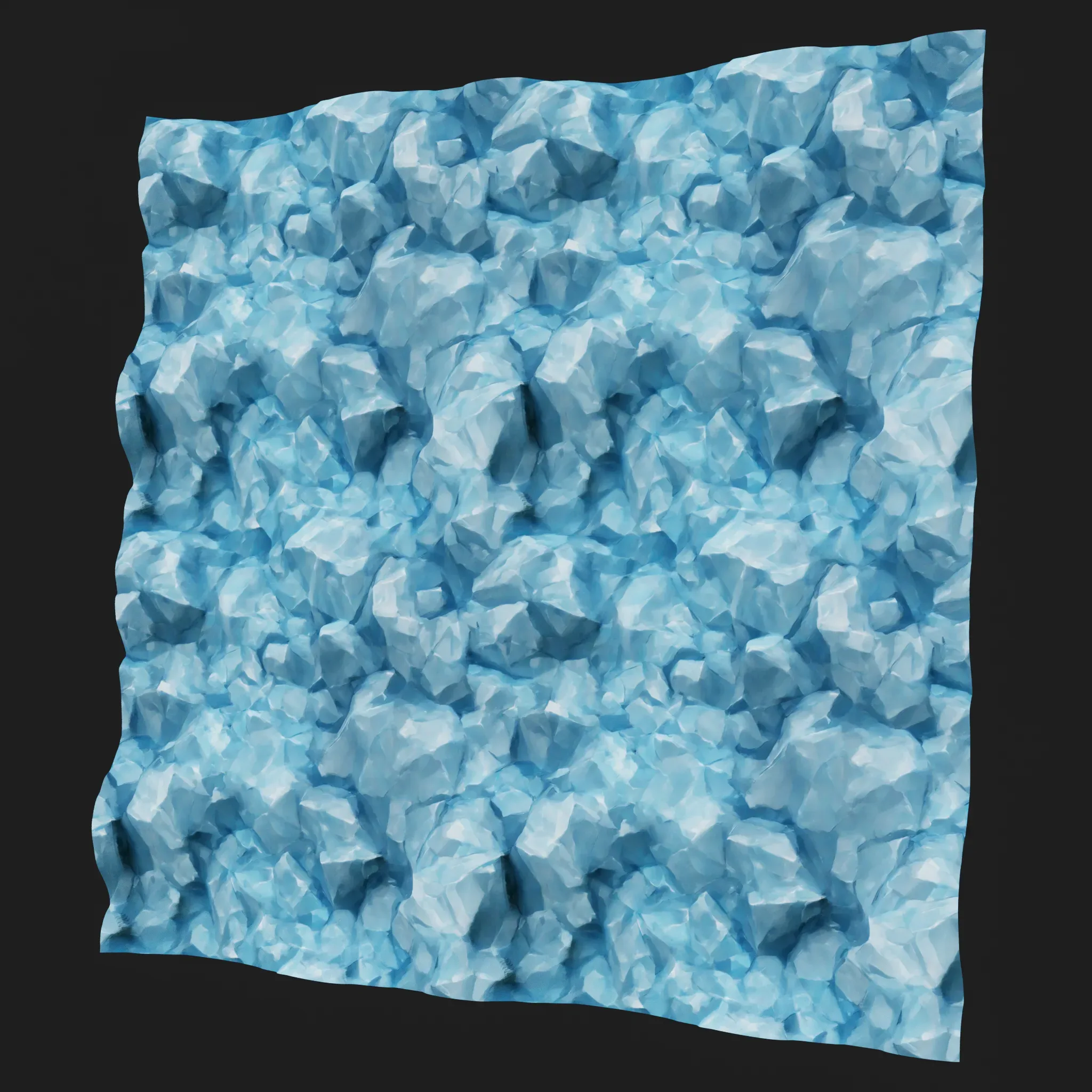 Stylized Ice Seamless Texture