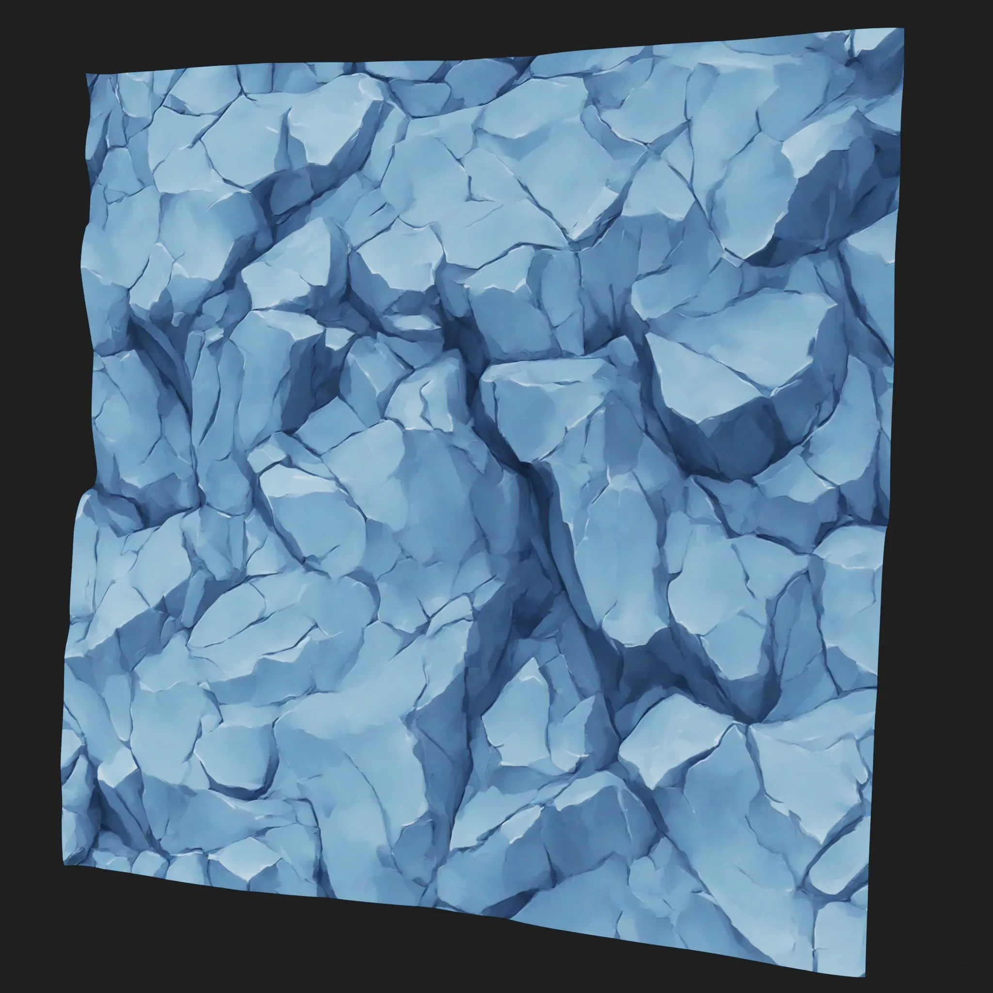 Stylized Ice Seamless Texture