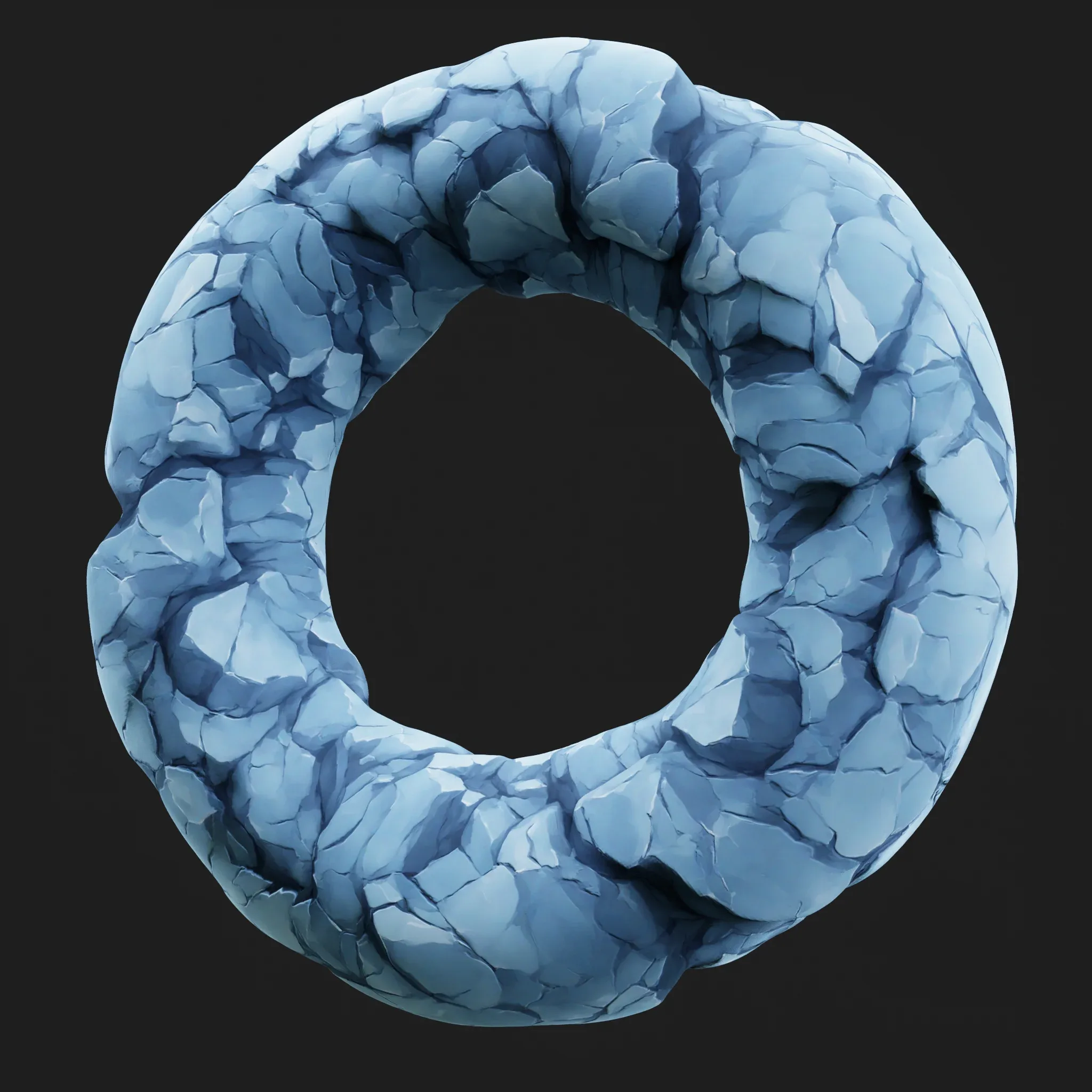 Stylized Ice Seamless Texture