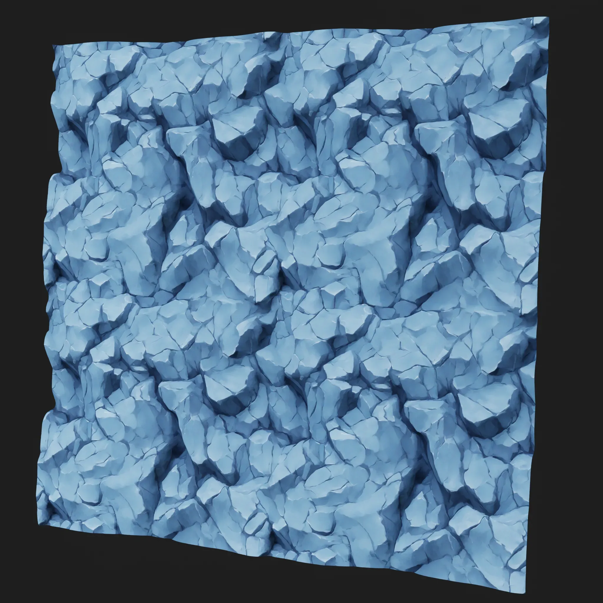 Stylized Ice Seamless Texture