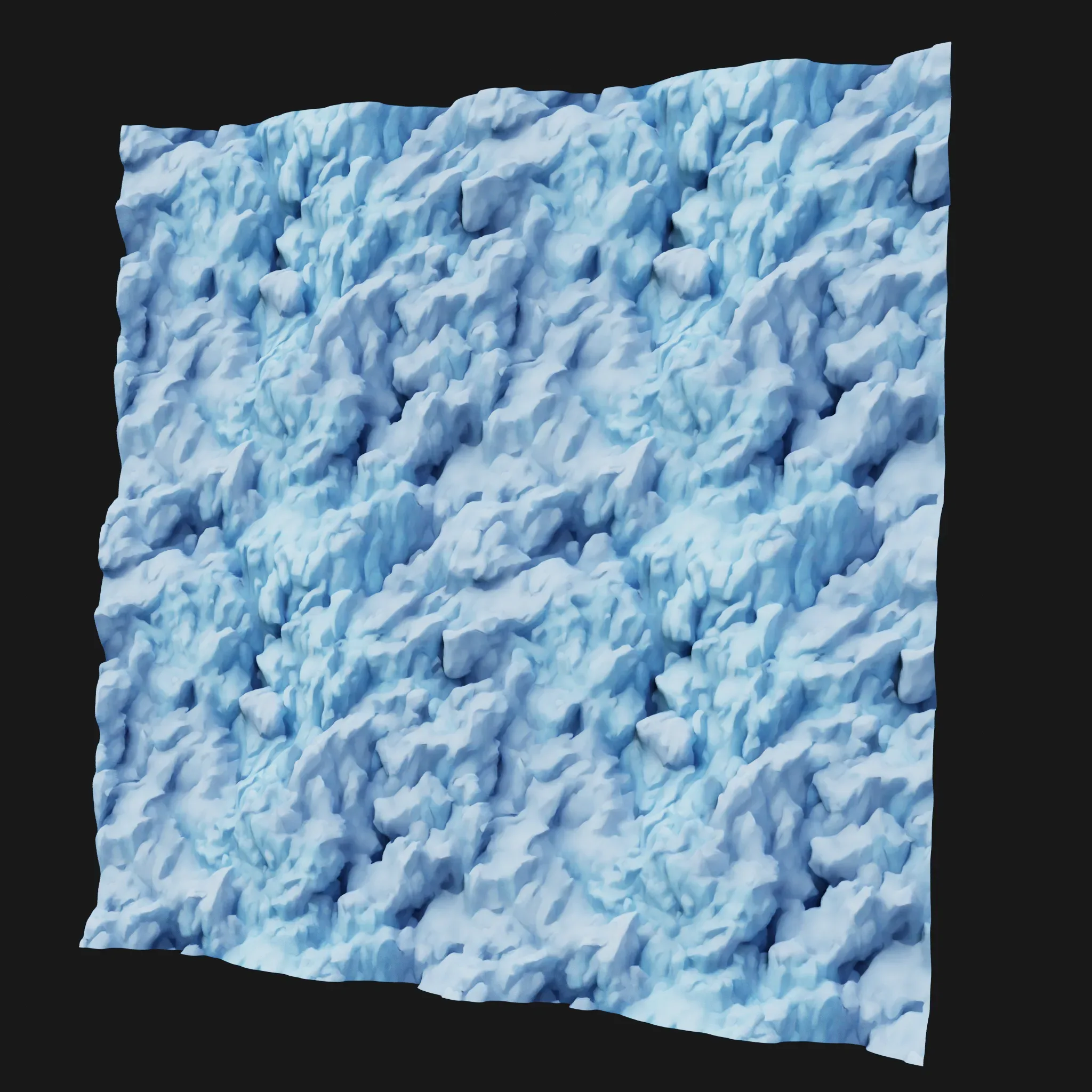 Stylized Snow Seamless Texture