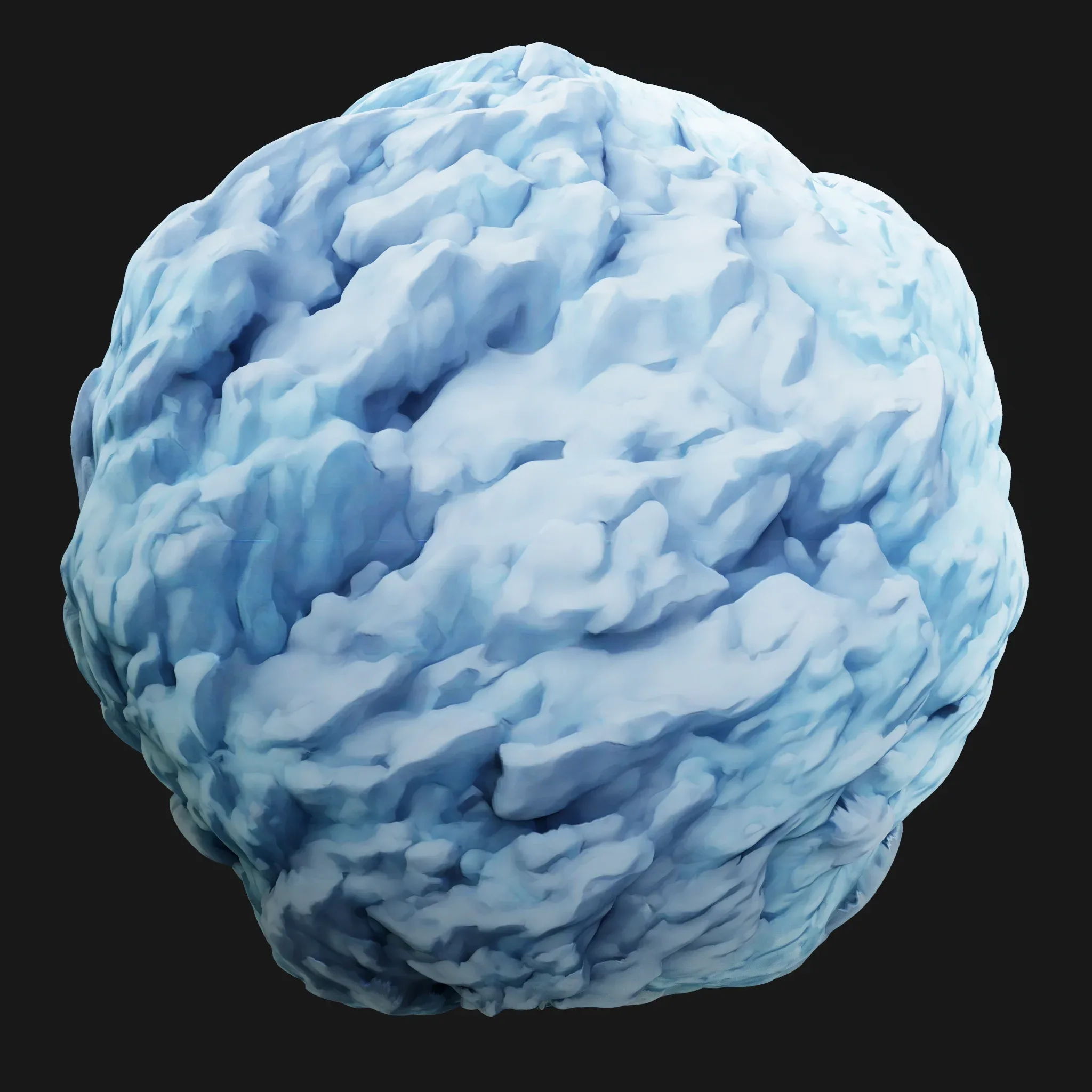 Stylized Snow Seamless Texture