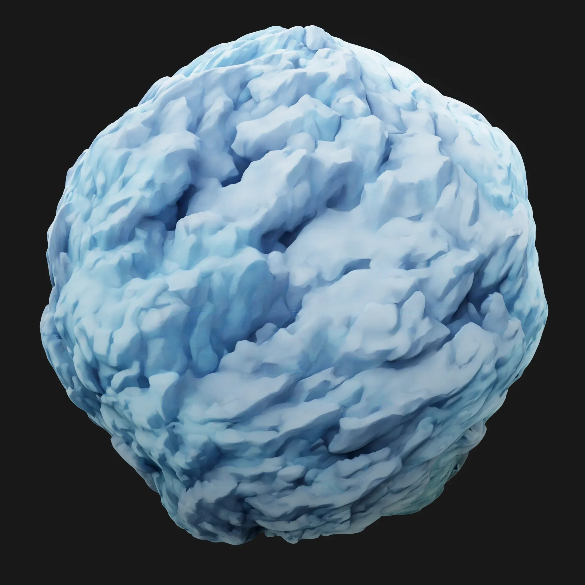 Stylized Snow Seamless Texture