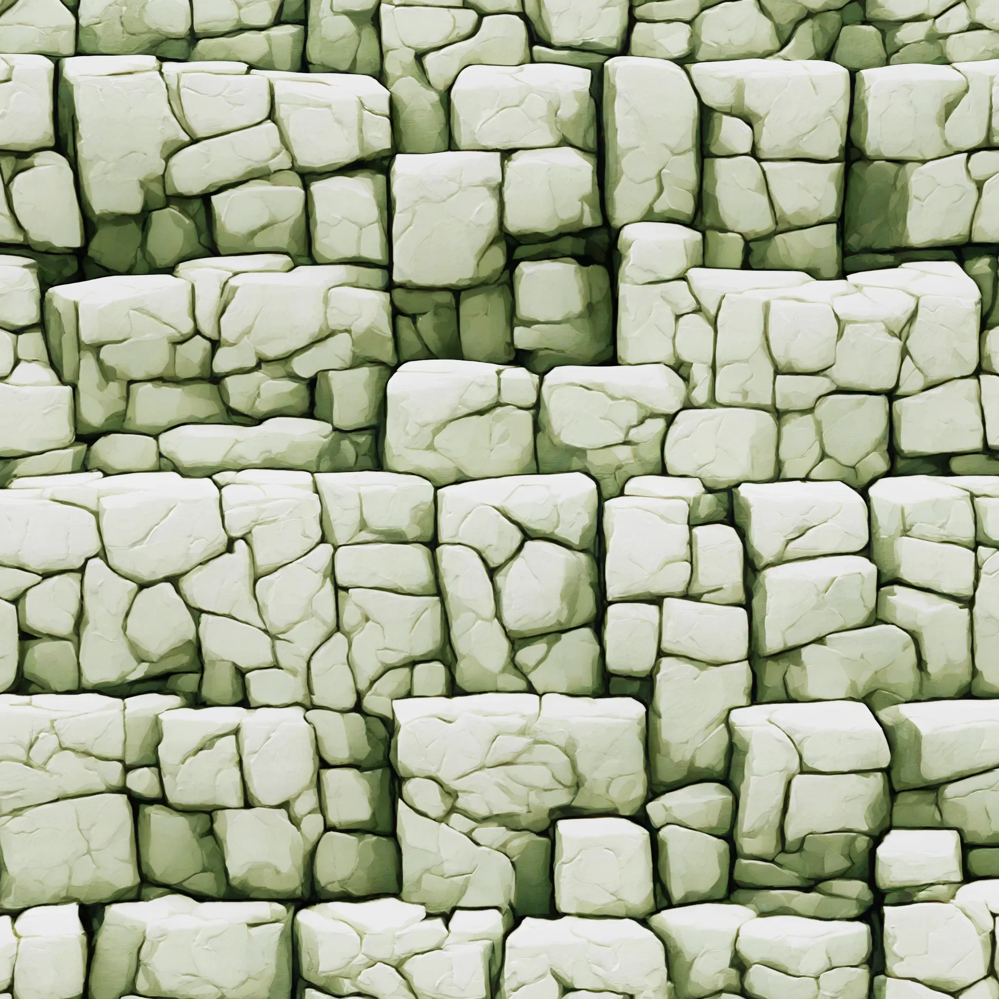 Stylized Brick Seamless Texture