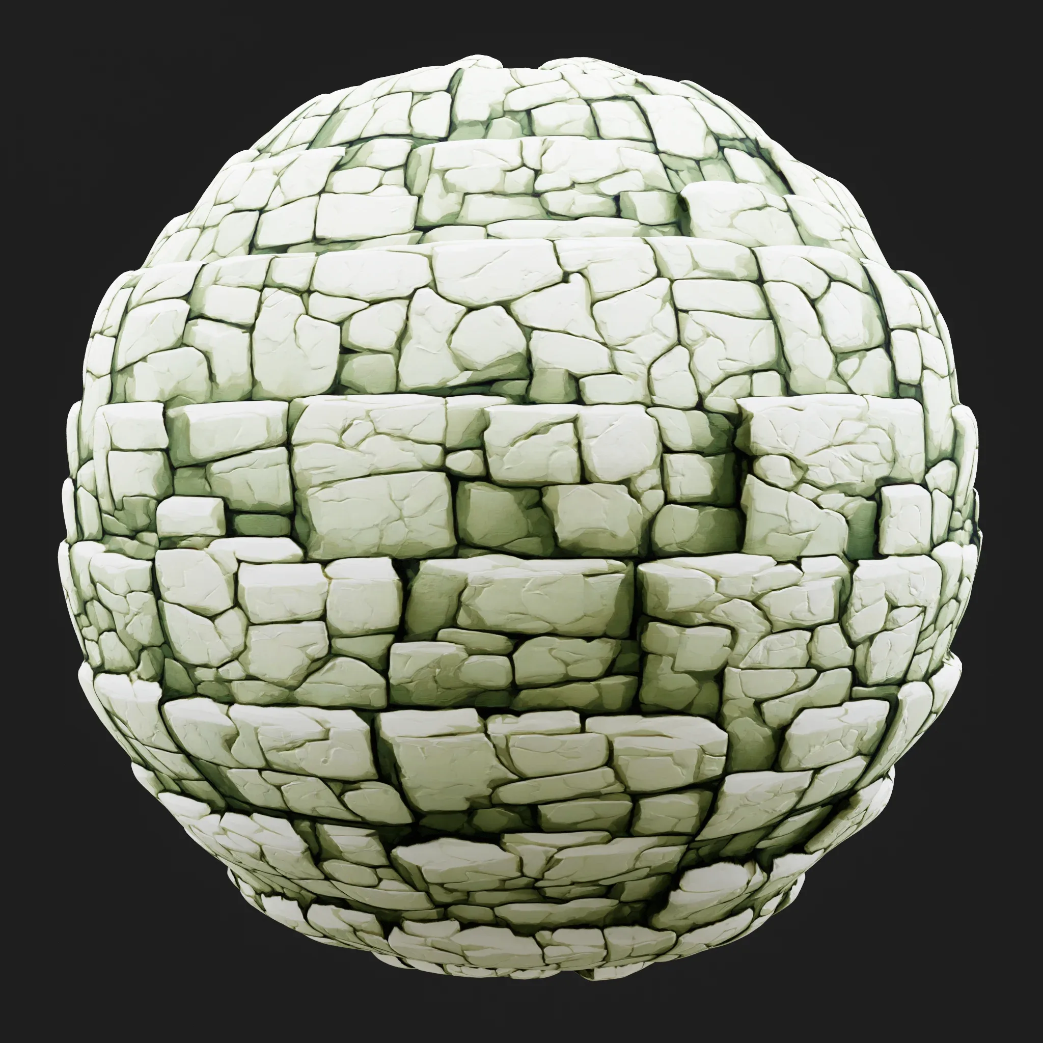 Stylized Brick Seamless Texture