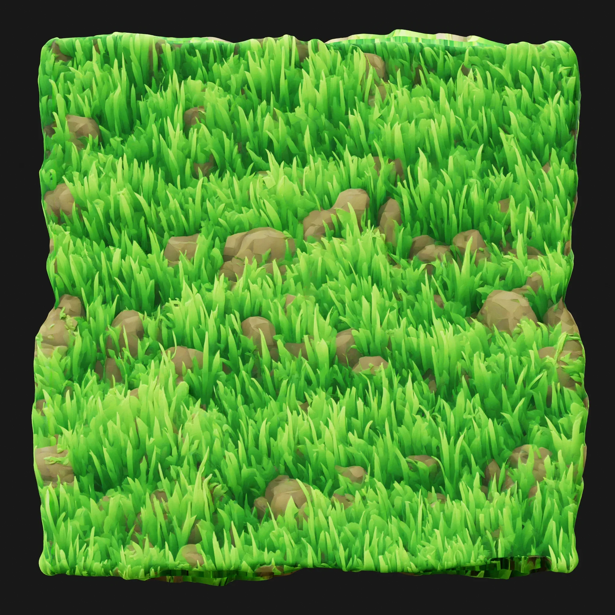 Stylized Grass Seamless Texture