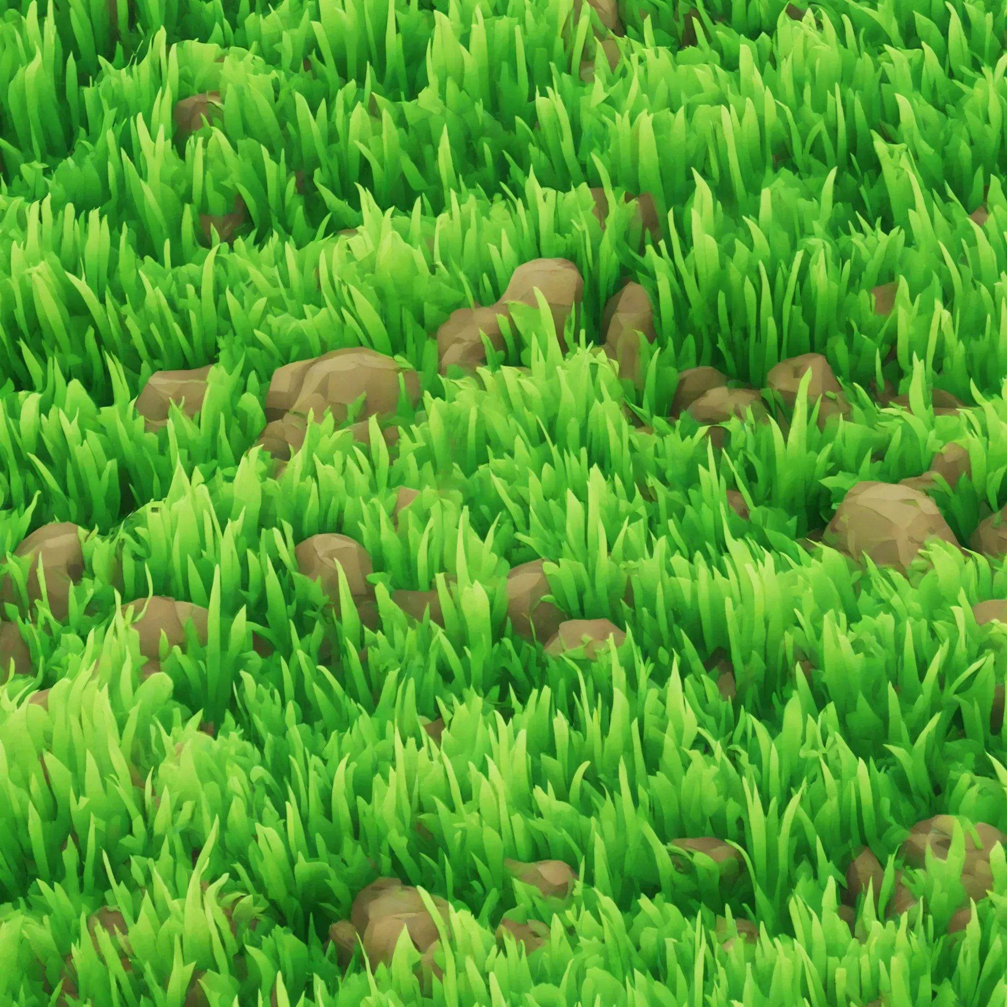 Stylized Grass Seamless Texture