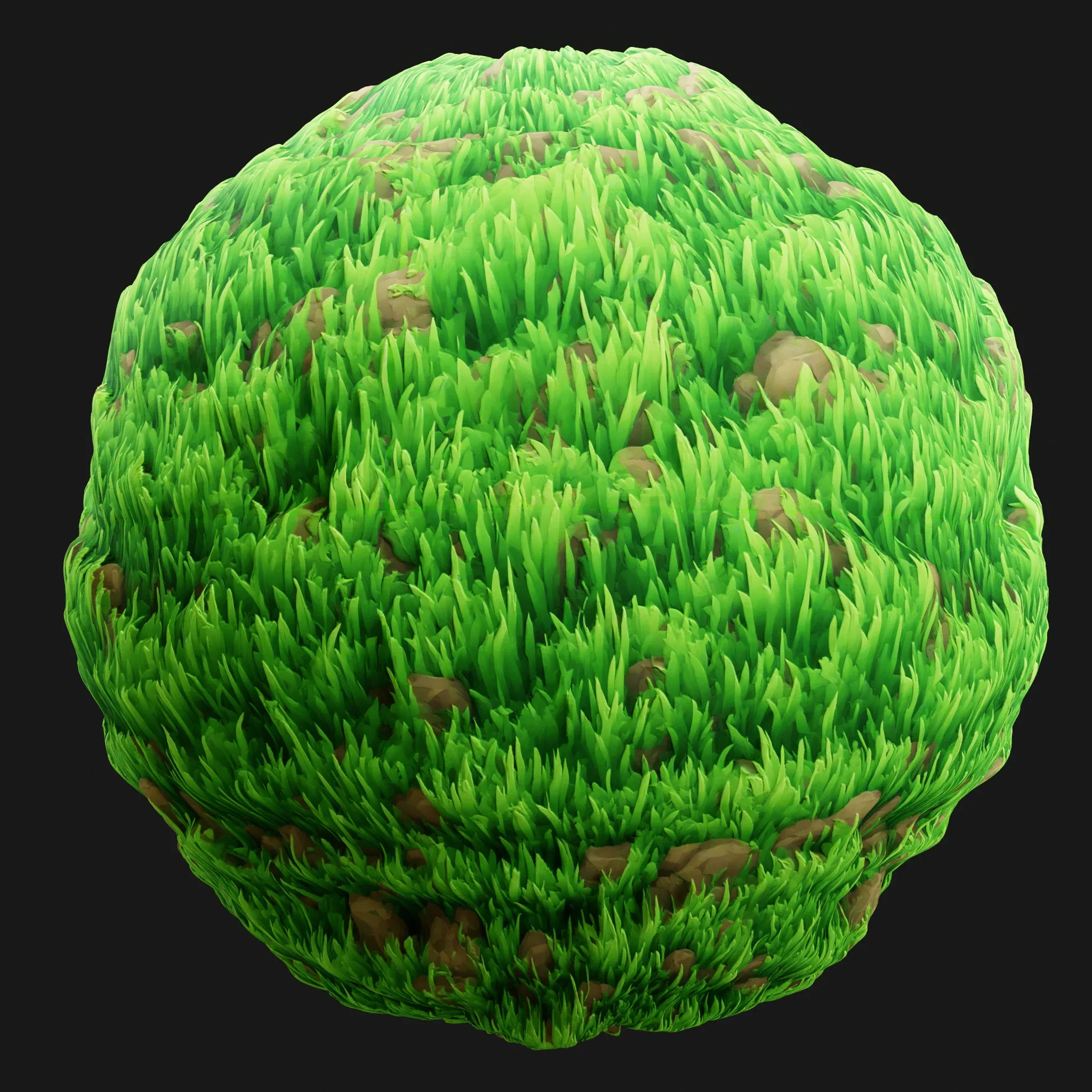 Stylized Grass Seamless Texture