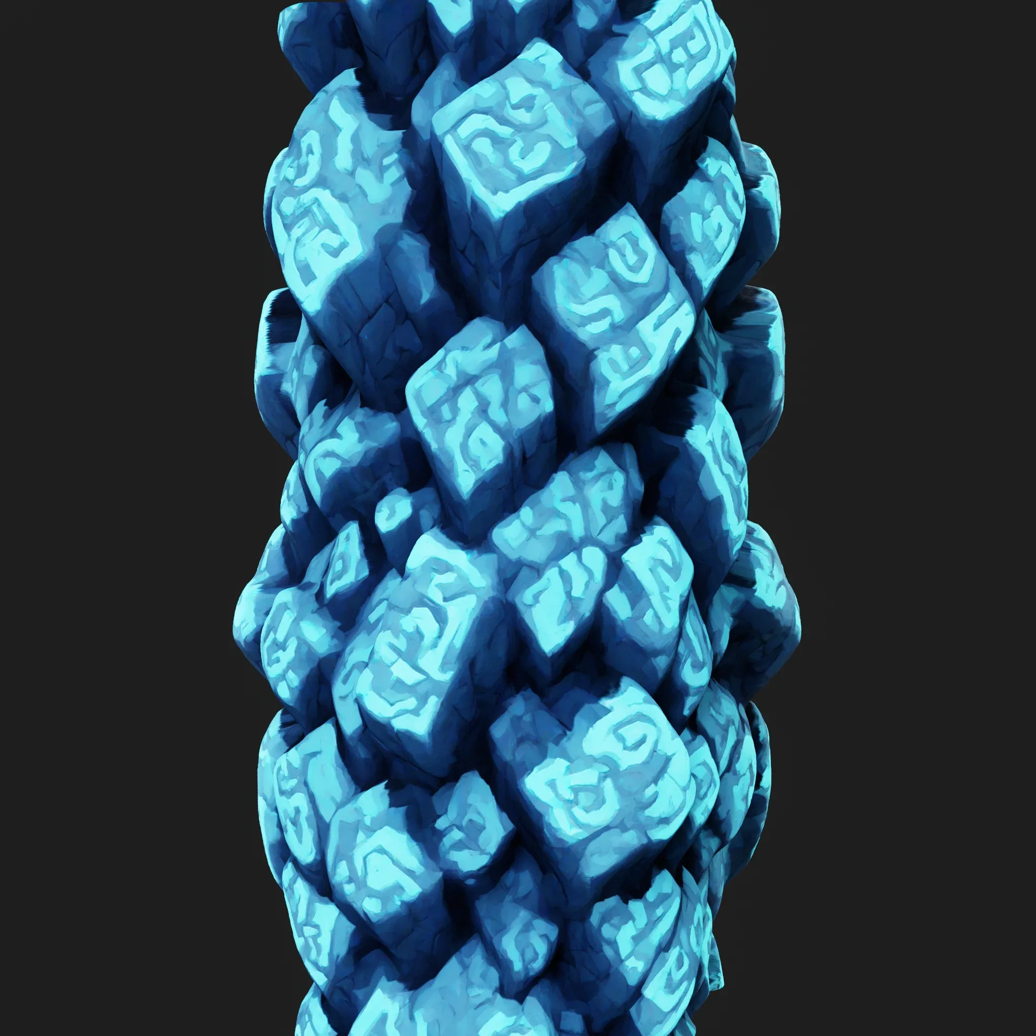 Stylized Rune Seamless Texture