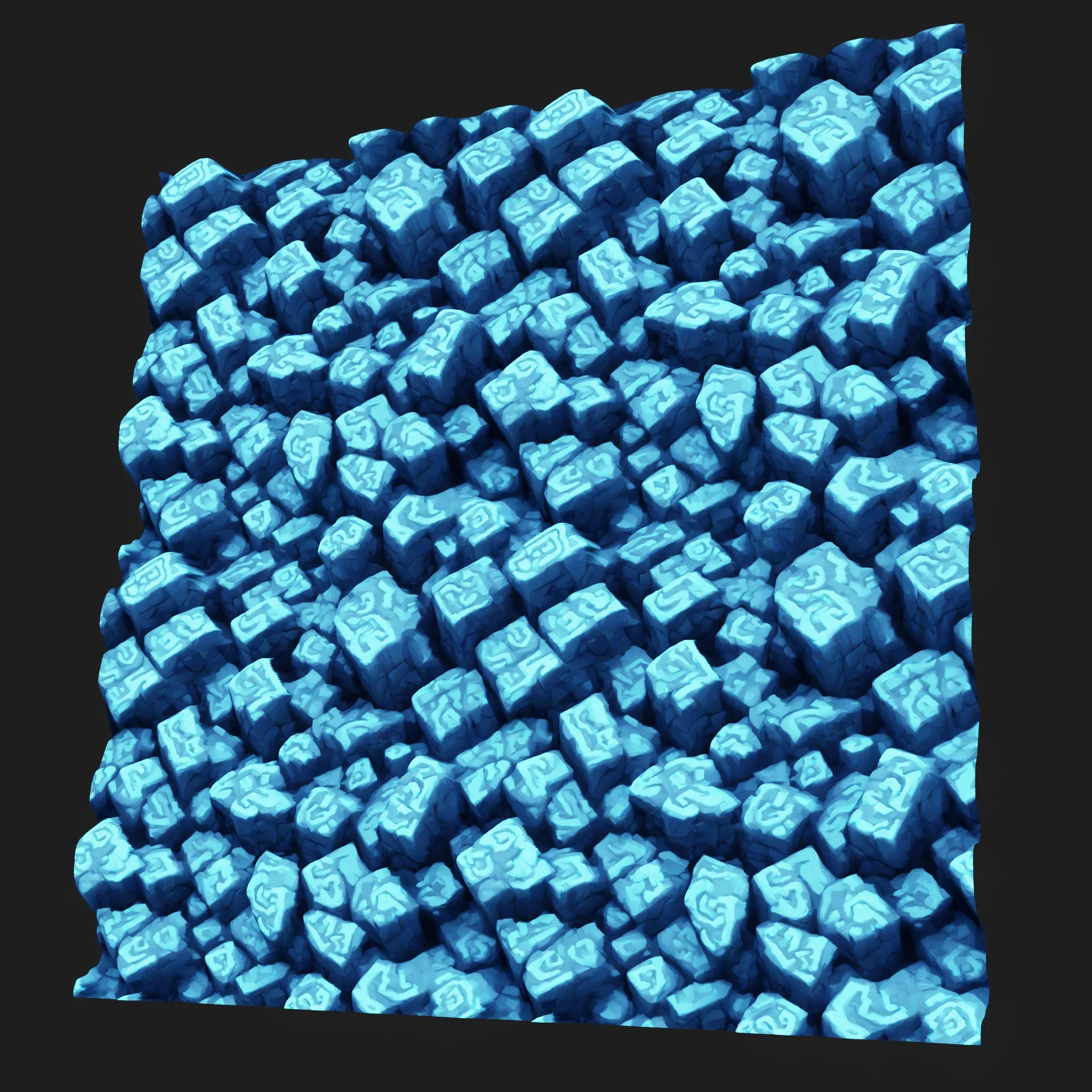 Stylized Rune Seamless Texture