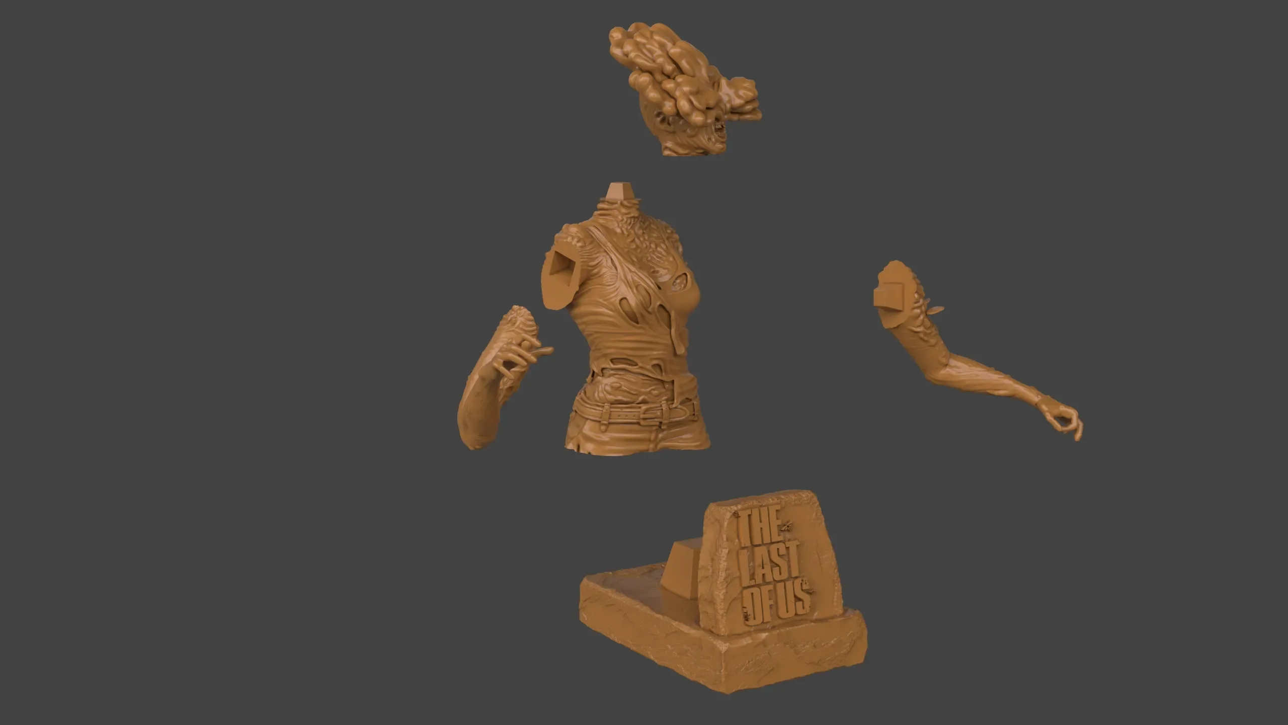 The Last Of Us Clicker Bust