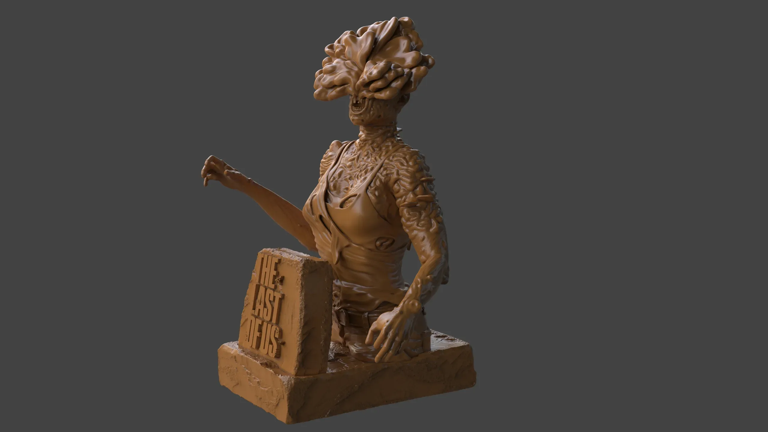 The Last Of Us Clicker Bust