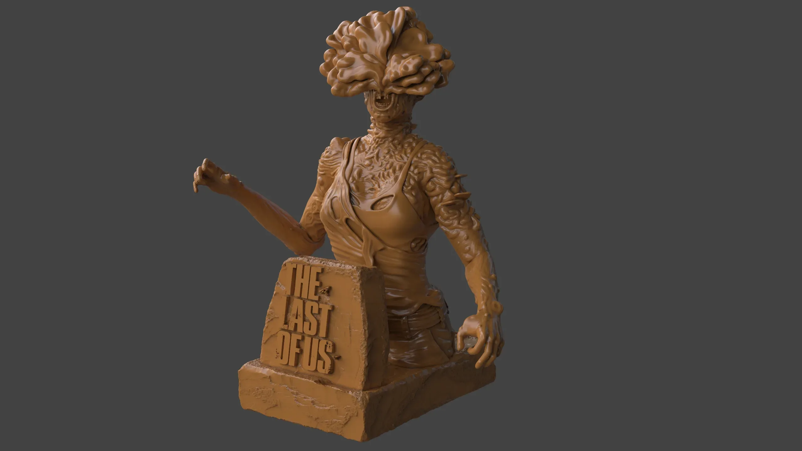 The Last Of Us Clicker Bust