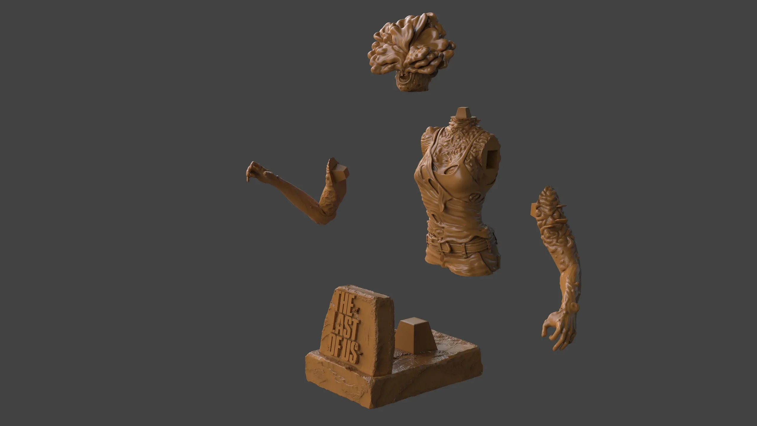 The Last Of Us Clicker Bust