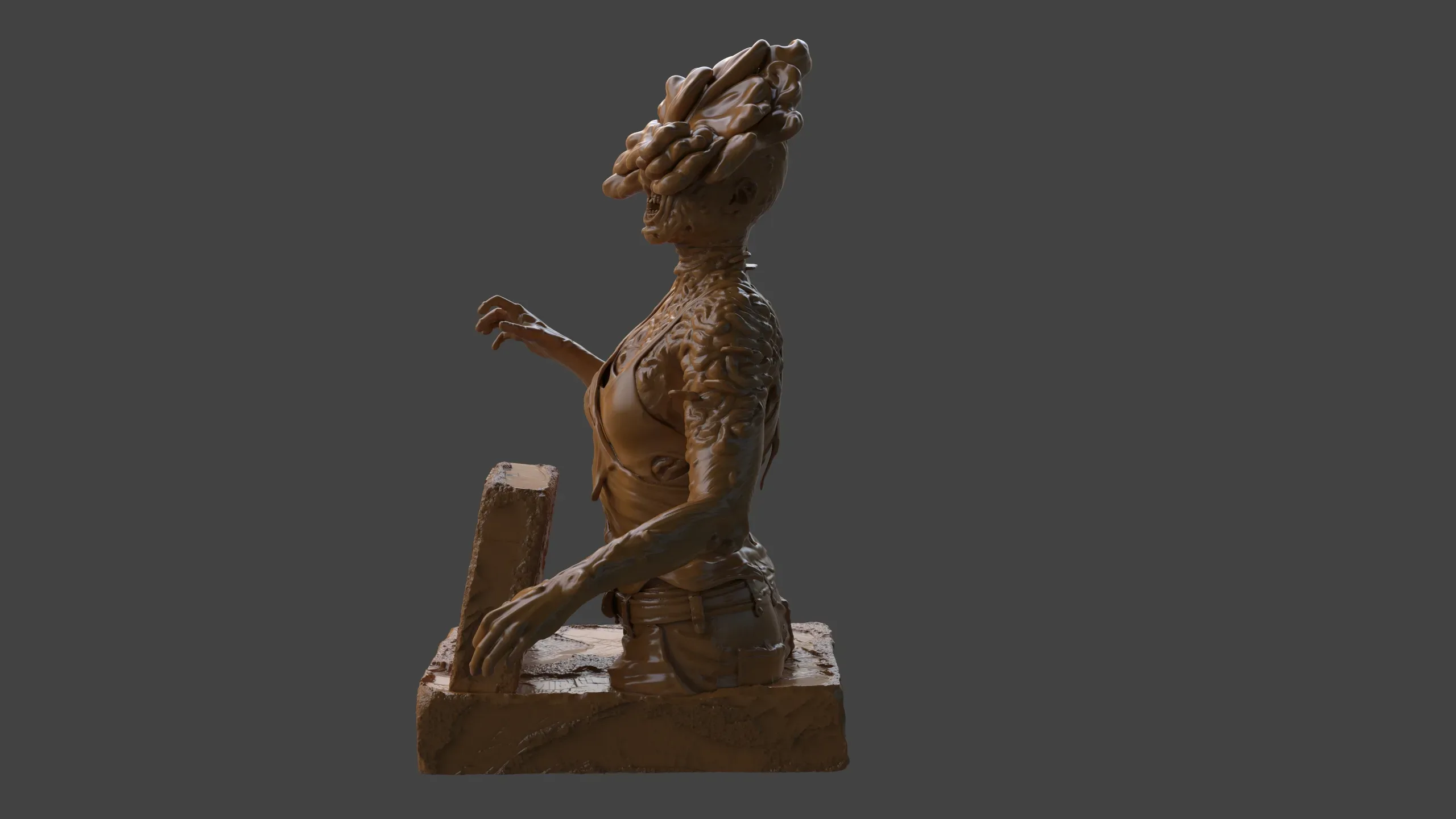 The Last Of Us Clicker Bust