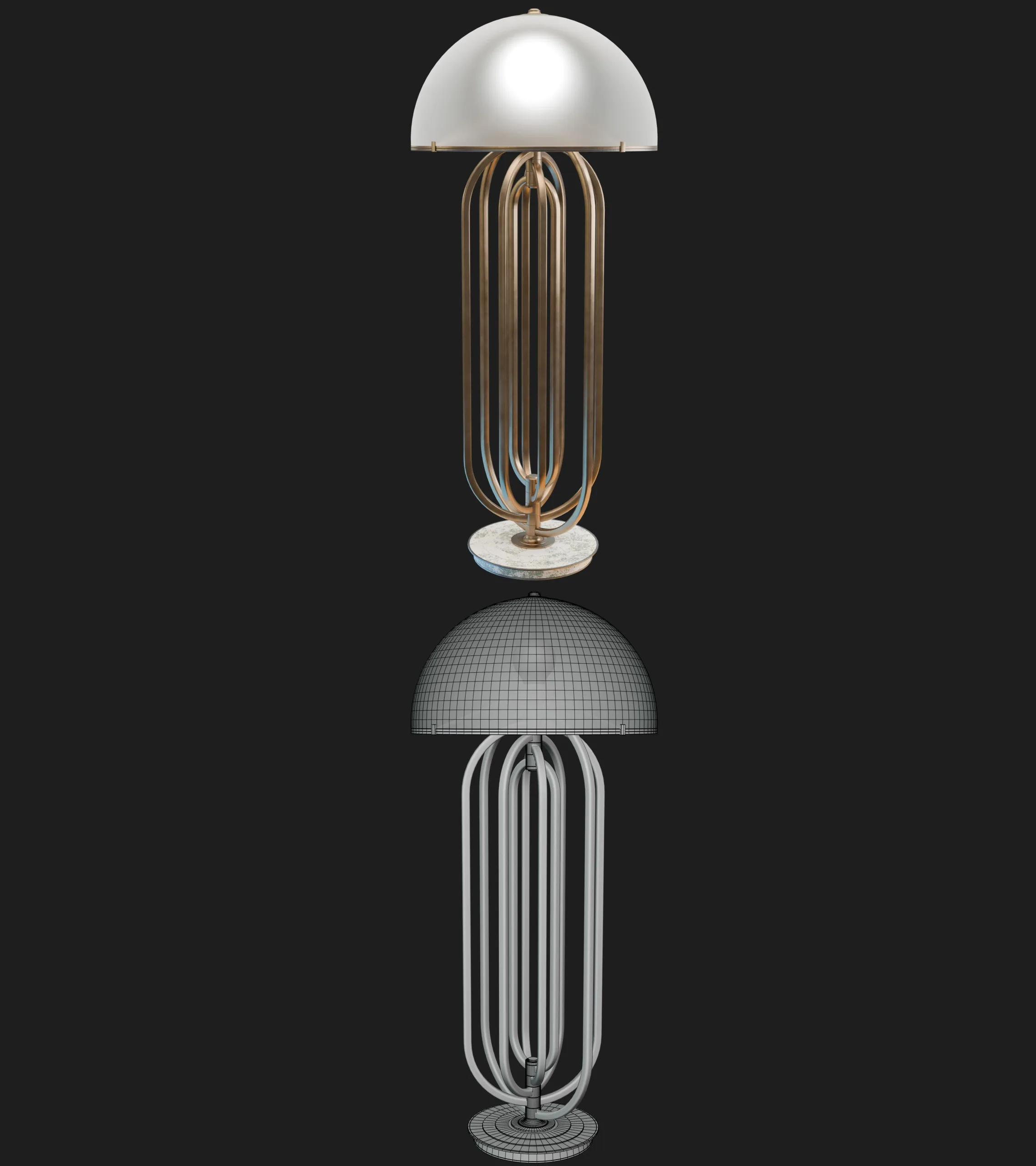 Art Deco Lamps - 3D Asset Pack