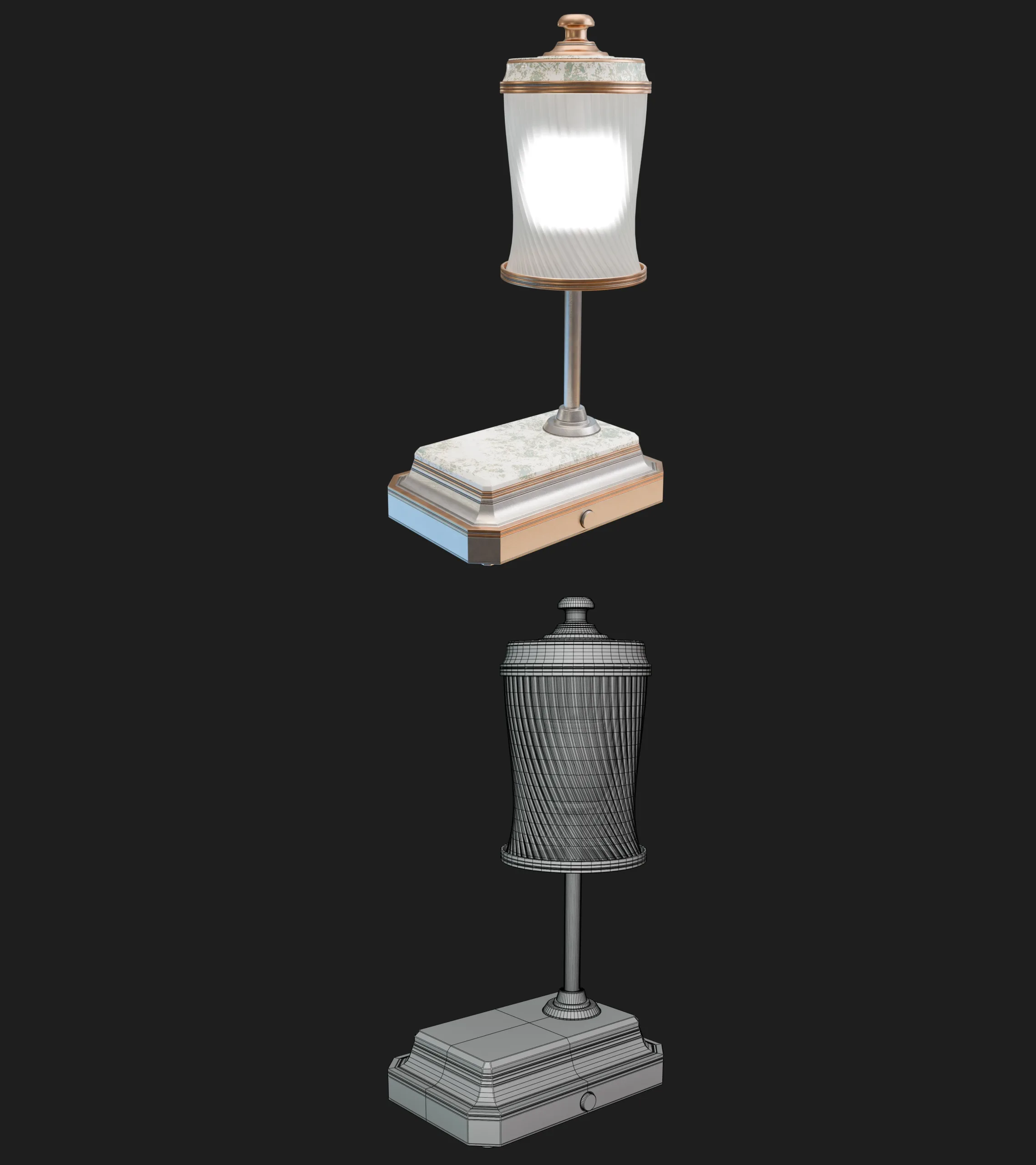 Art Deco Lamps - 3D Asset Pack