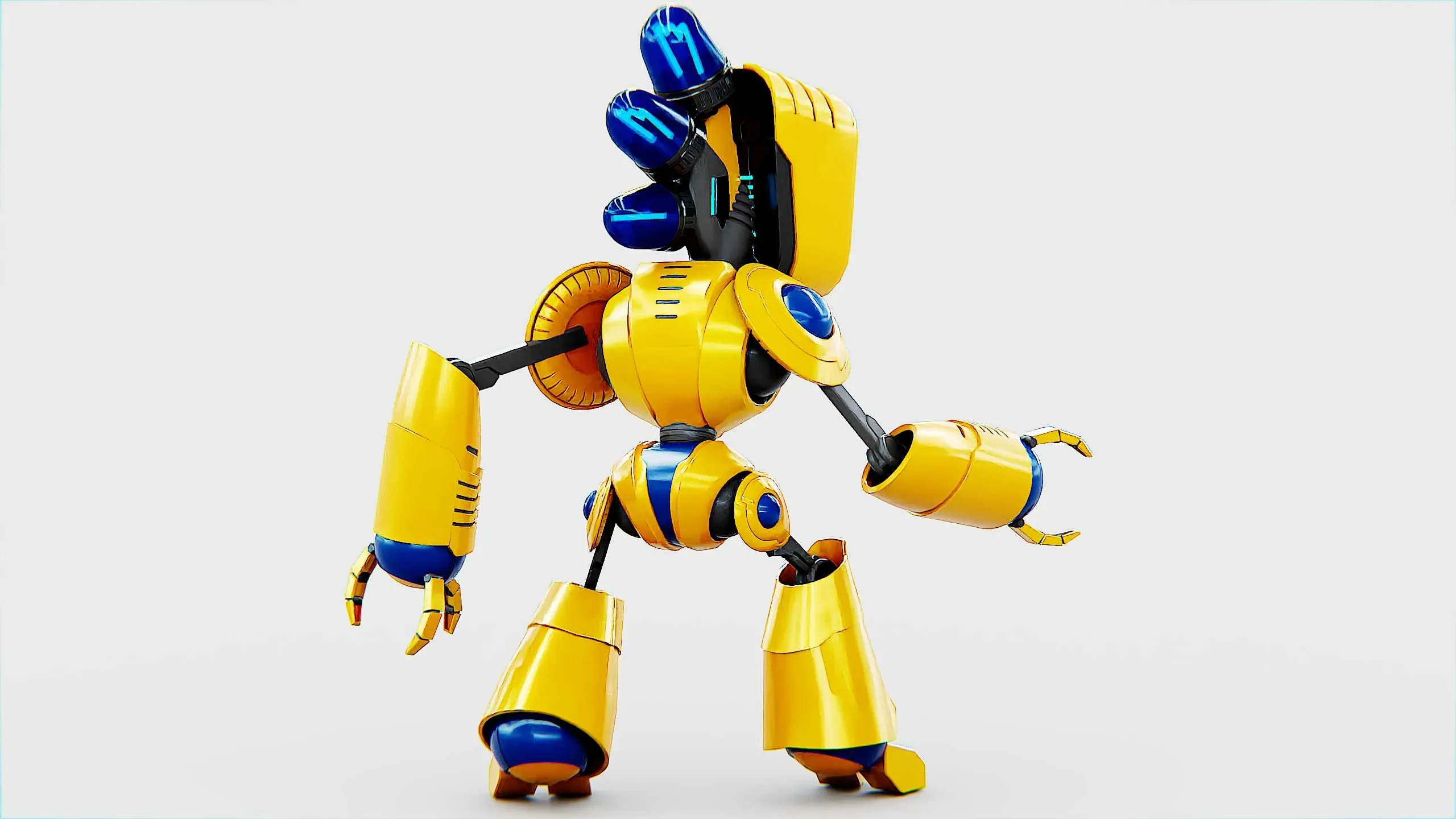TOY BOT LOOPY Auto-Rig Pro Rigged - FlippedNormals
