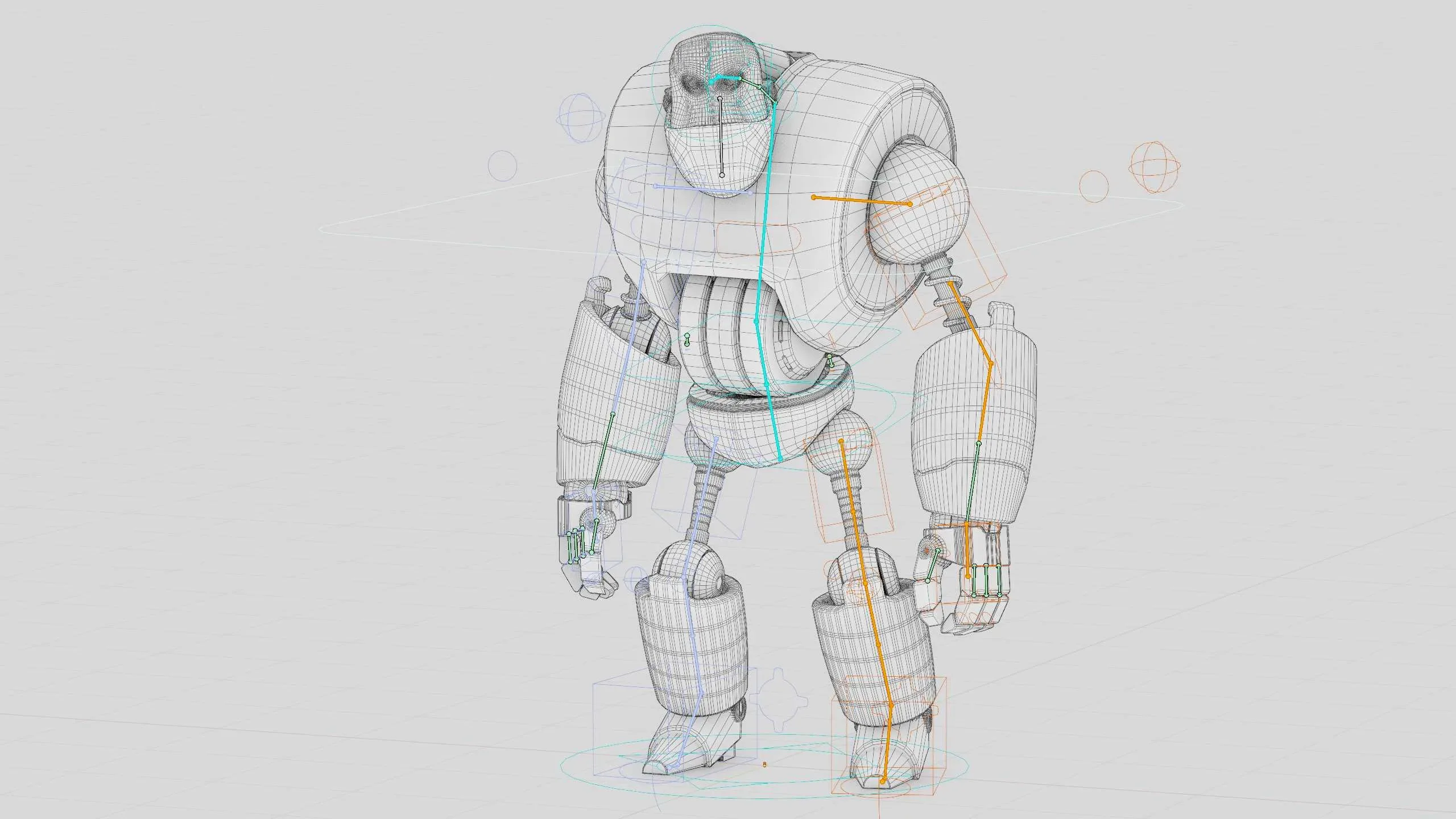 CRAZY FROG ROBOT Auto-Rig Pro Rigged For Mixamo, Unreal Engine, Unity