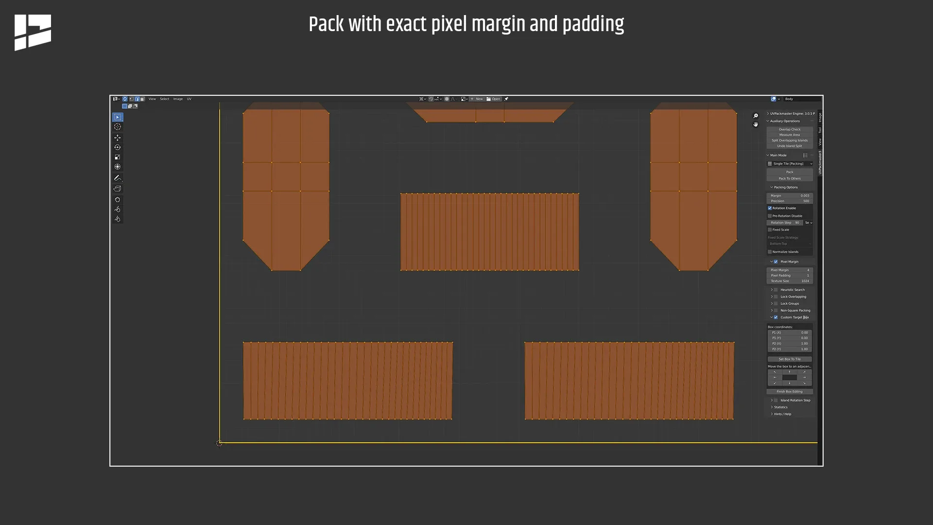 UVPackmaster 3 PRO for Blender