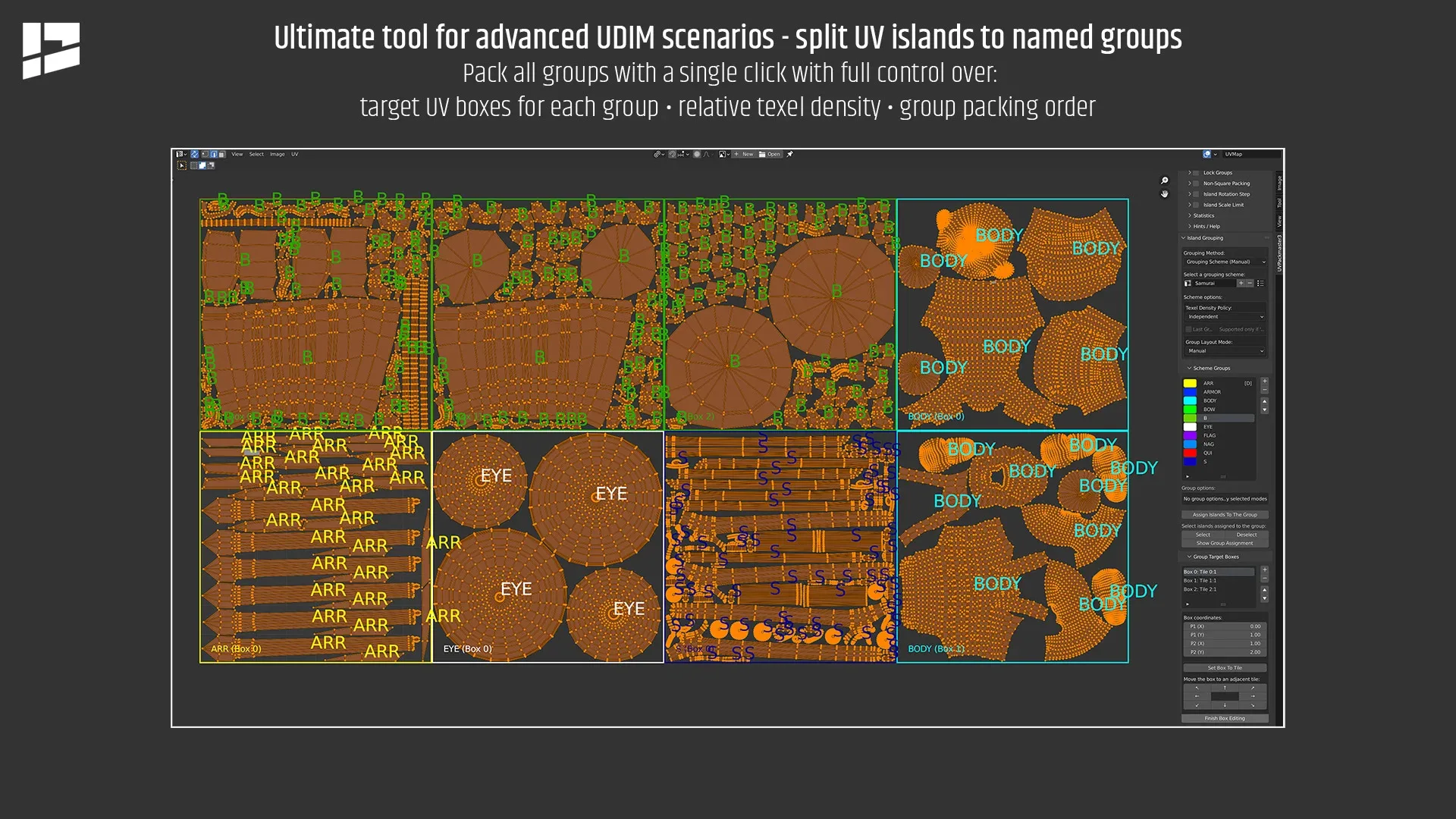UVPackmaster 3 PRO for Blender