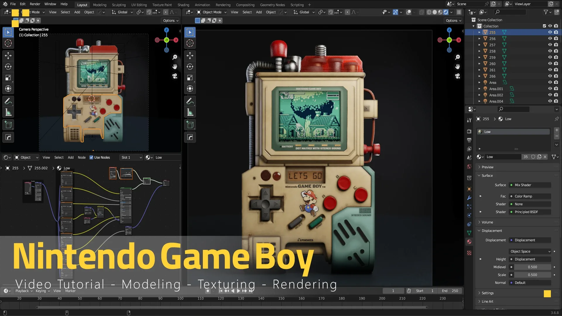 Nintendo Game Boy - Tutorial Full Process