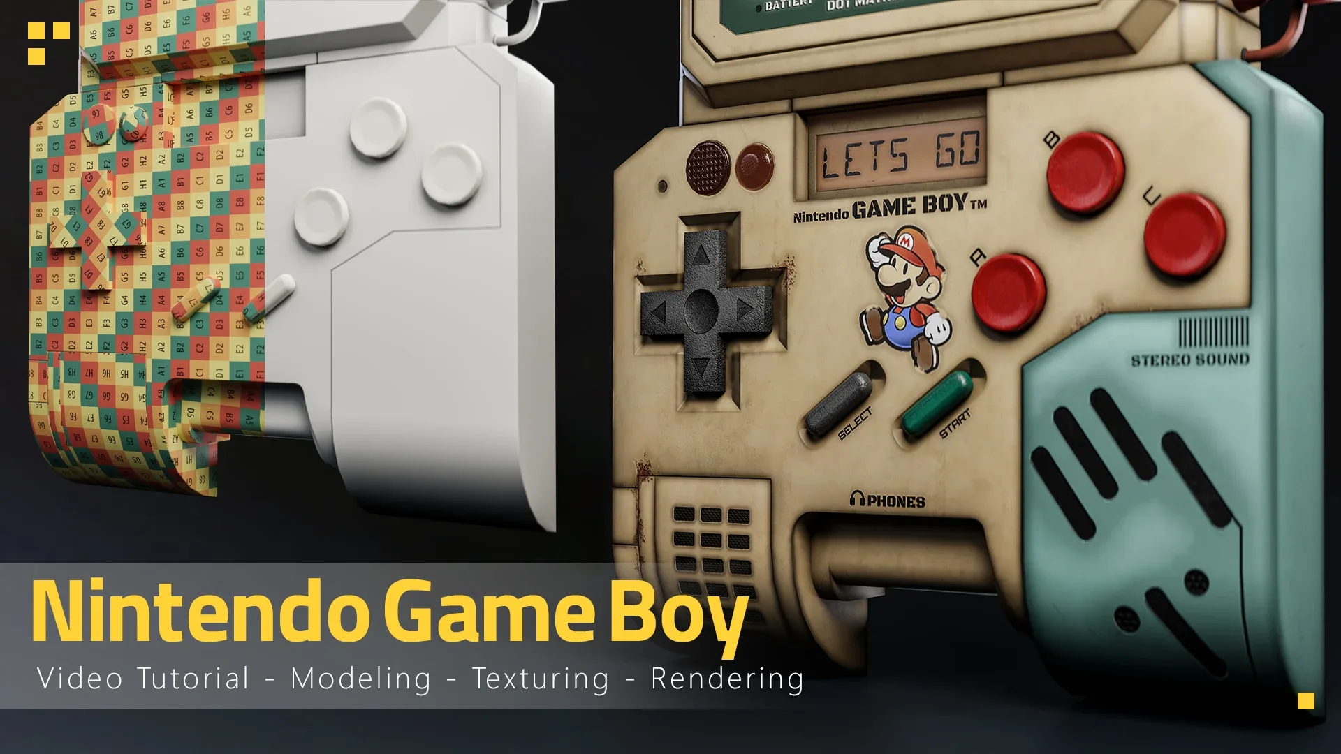 Nintendo Game Boy - Tutorial Full Process