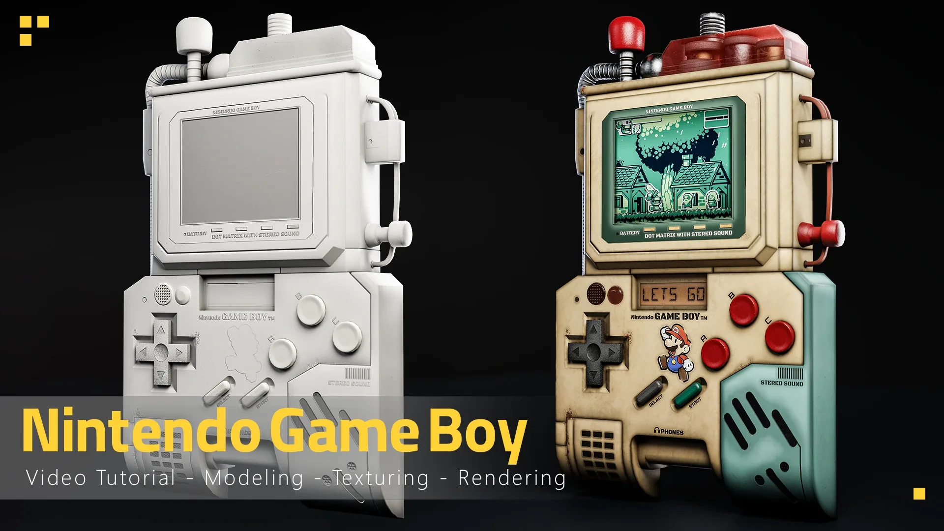 Nintendo Game Boy - Tutorial Full Process