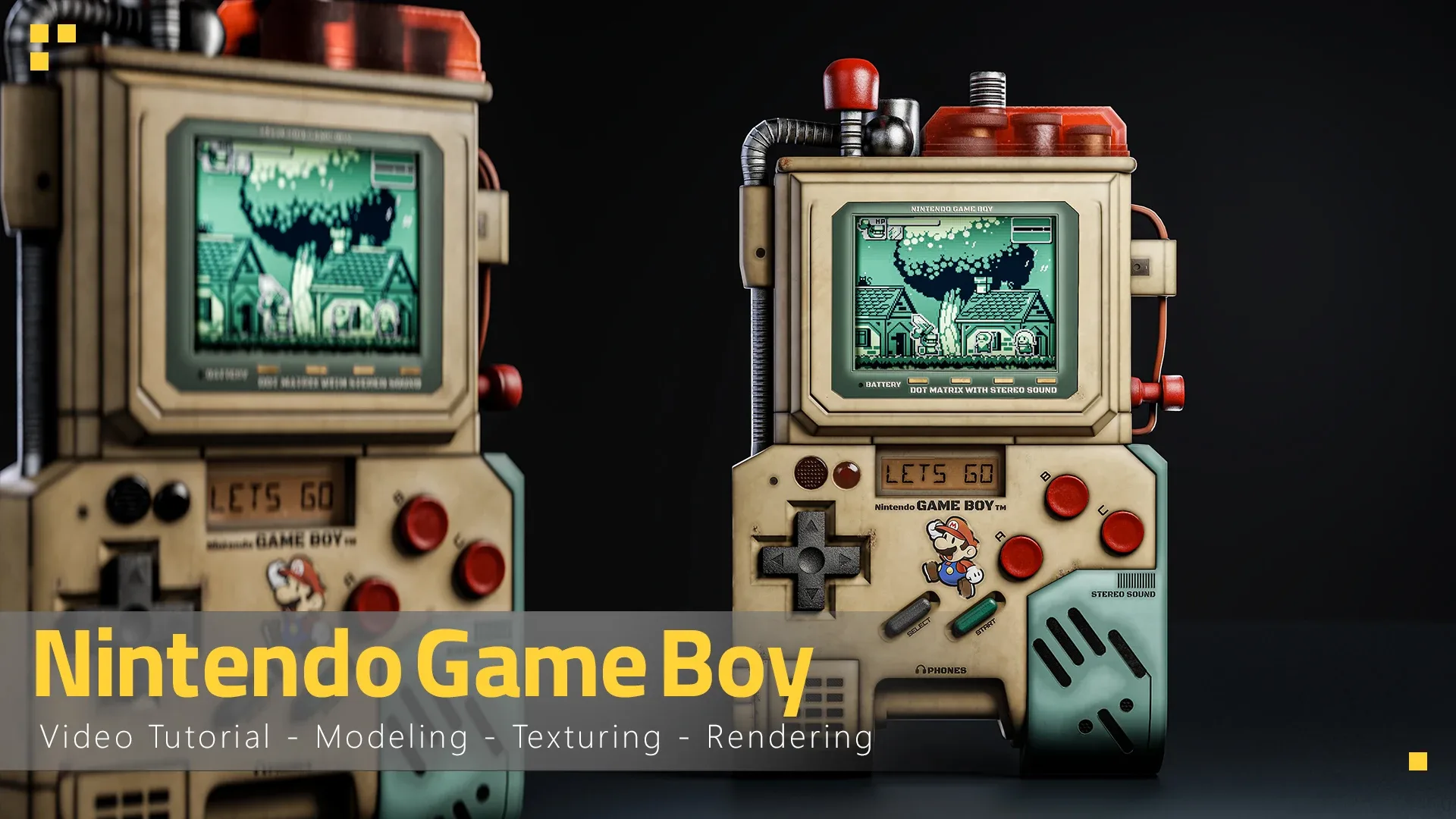 Nintendo Game Boy - Tutorial Full Process