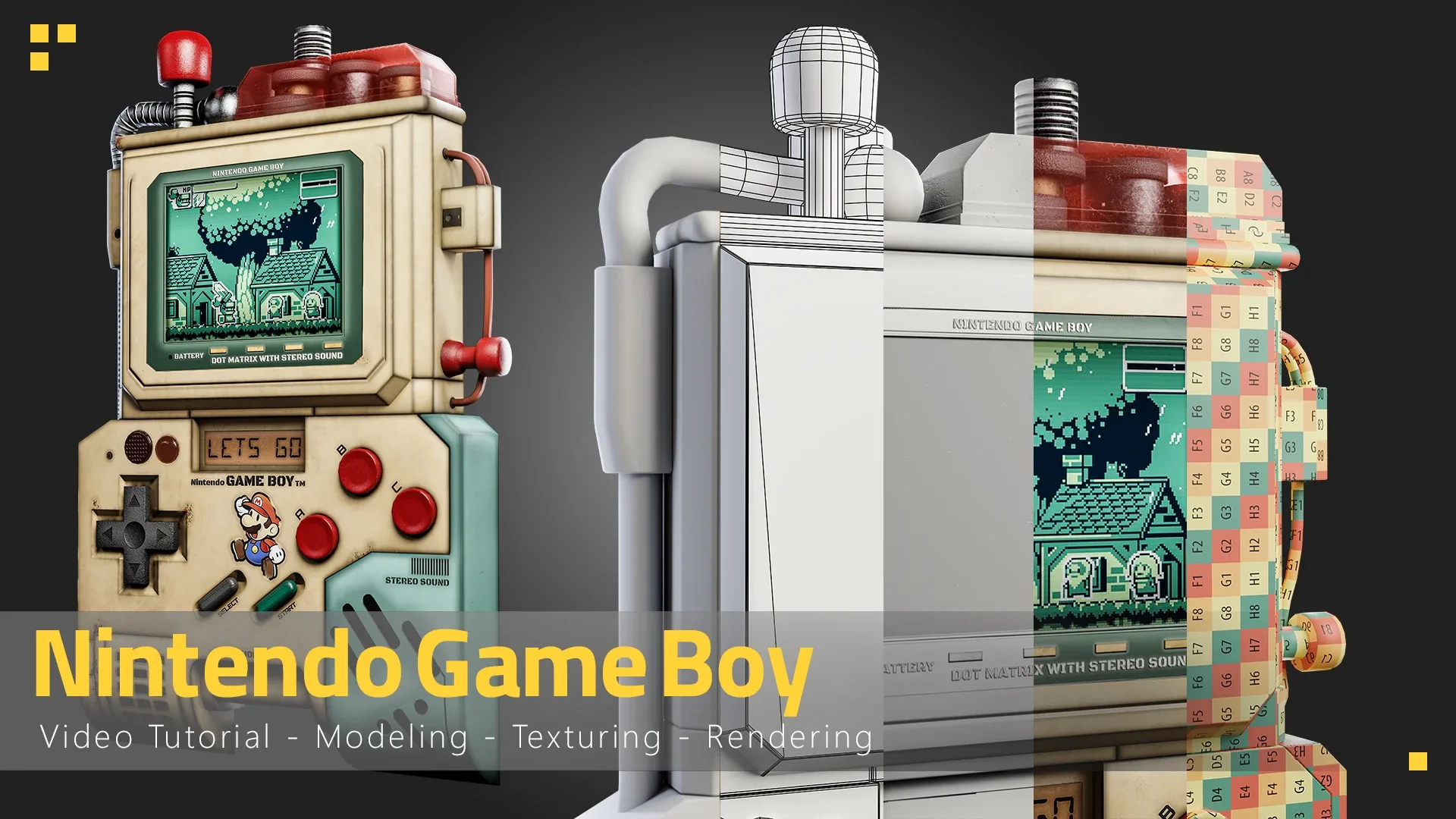 Nintendo Game Boy - Tutorial Full Process