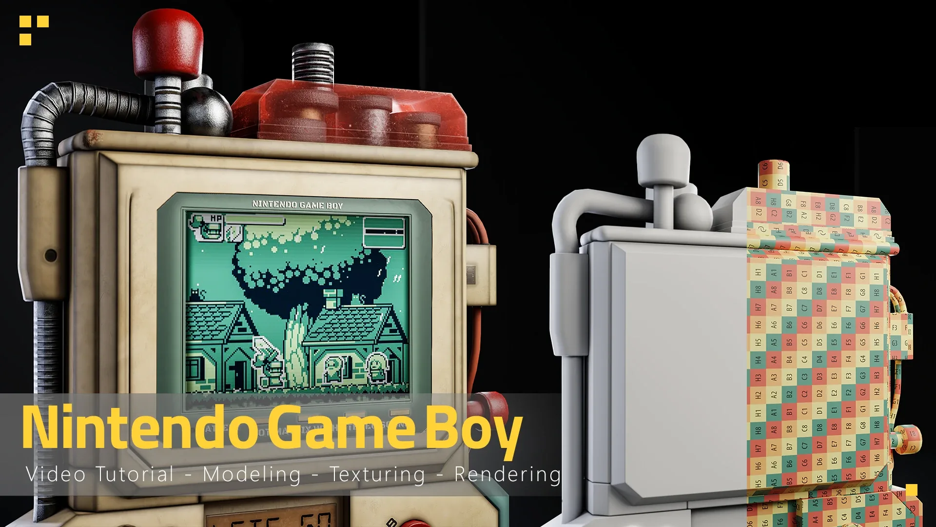 Nintendo Game Boy - Tutorial Full Process