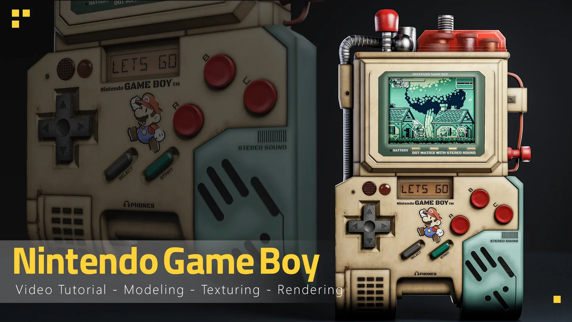 Nintendo Game Boy - Tutorial Full Process