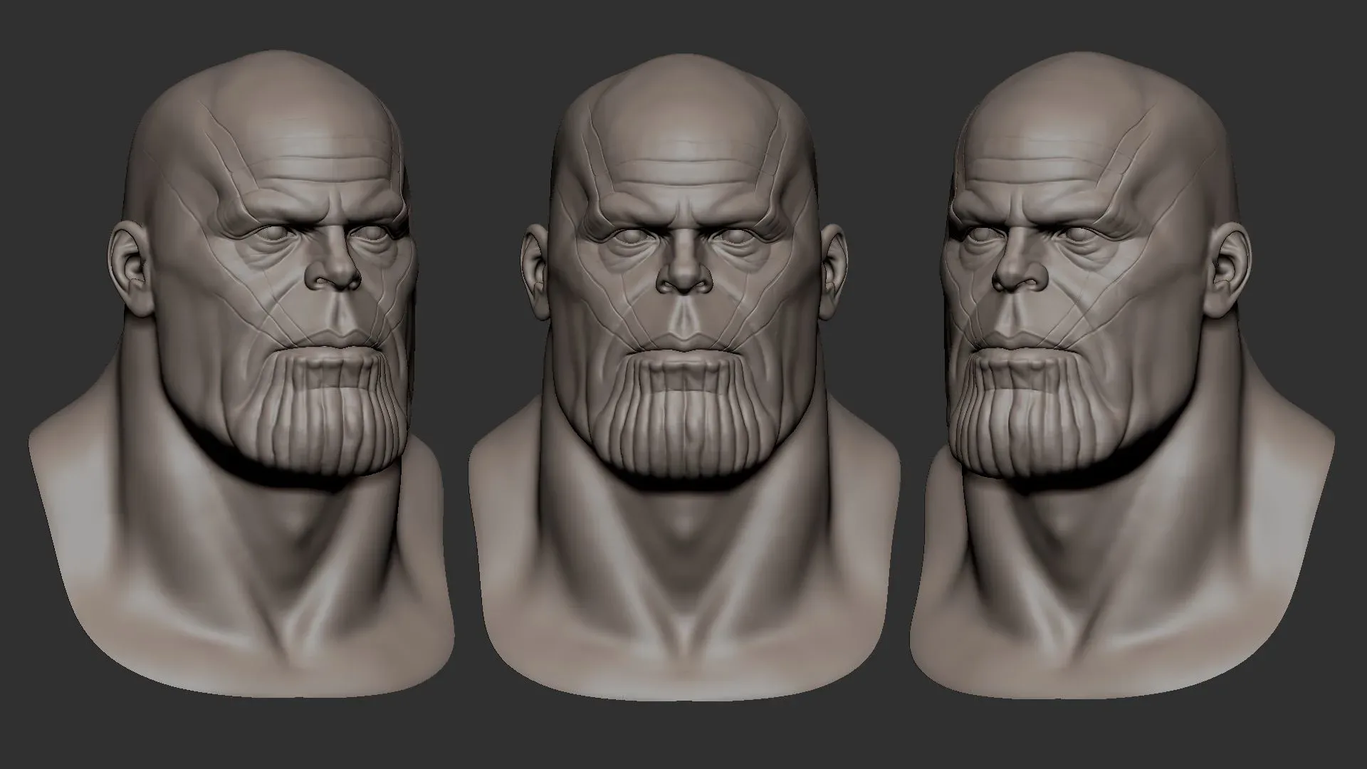 Decimated Heads - Thanos